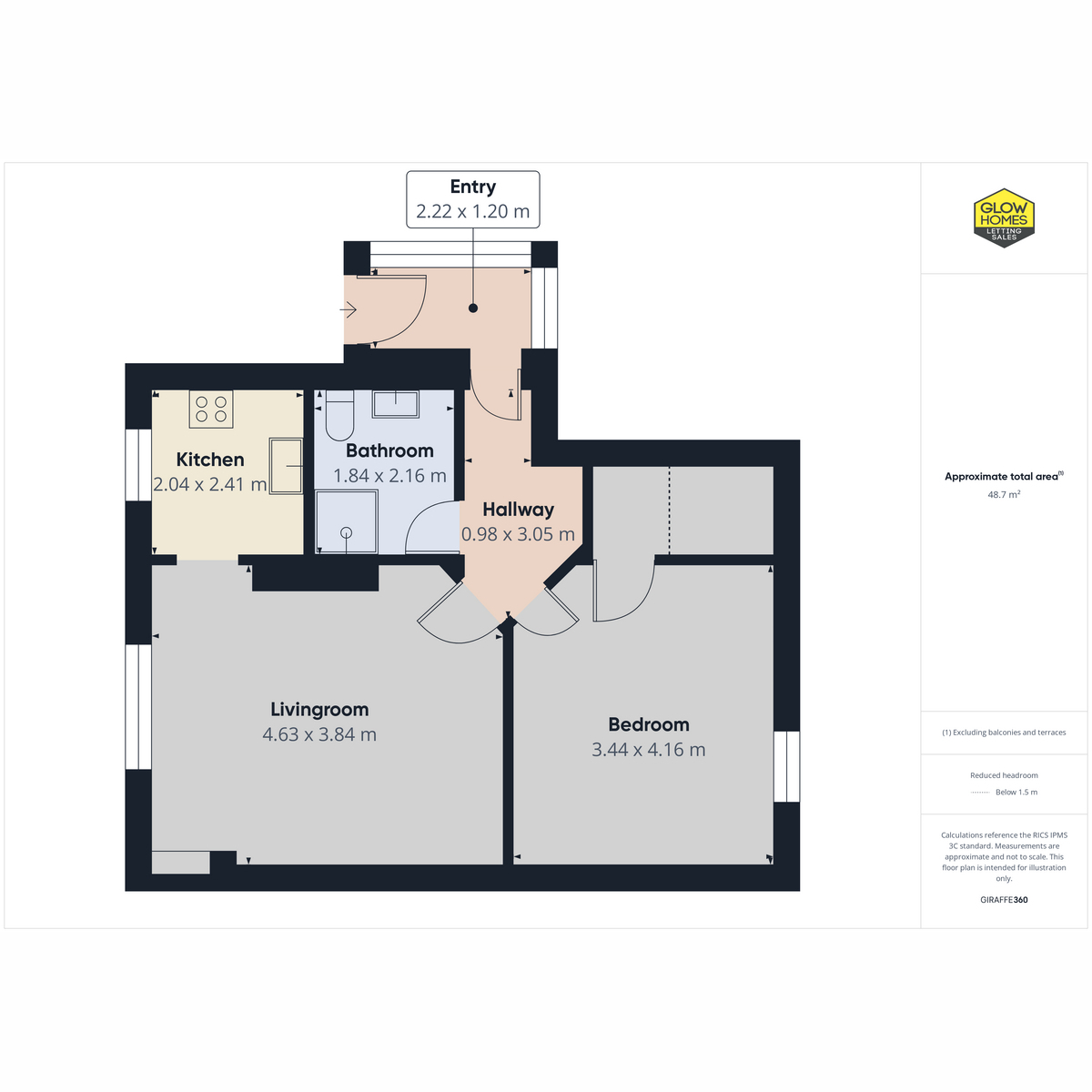 90, Barrie Terrace, Ardrossan floorplan