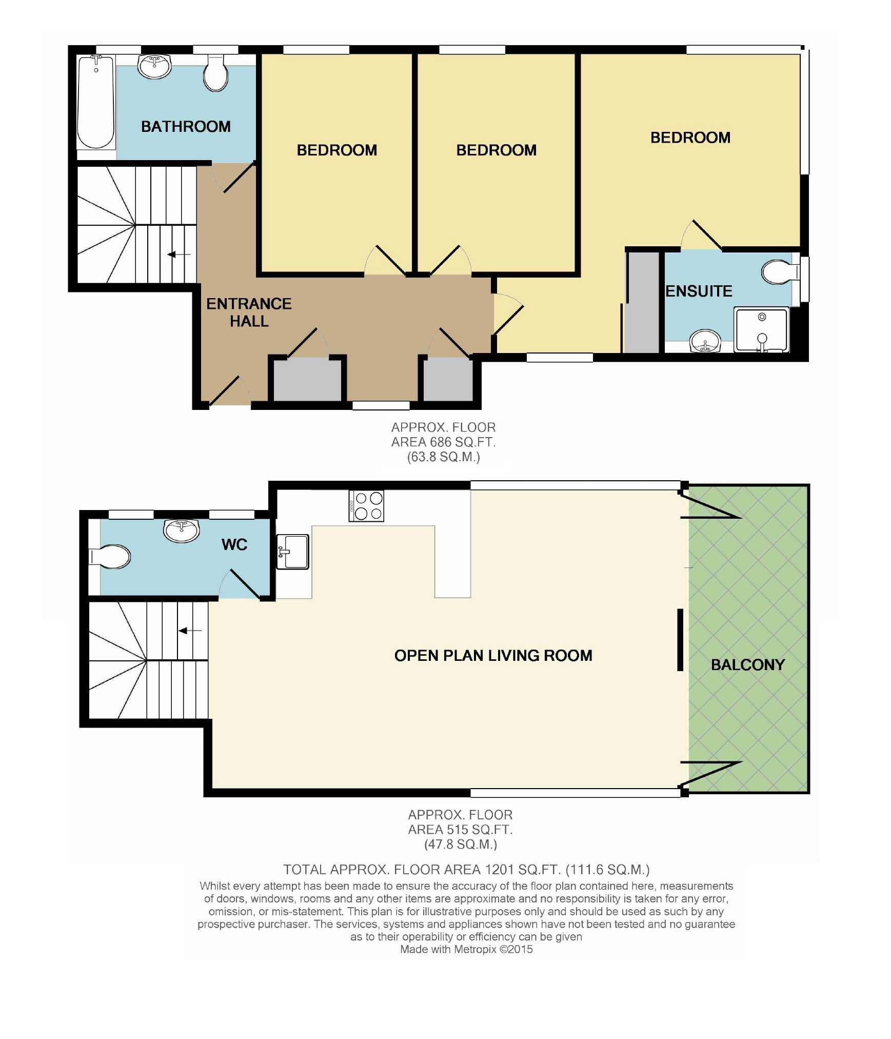 7, New Beck Court, Beckenham floorplan