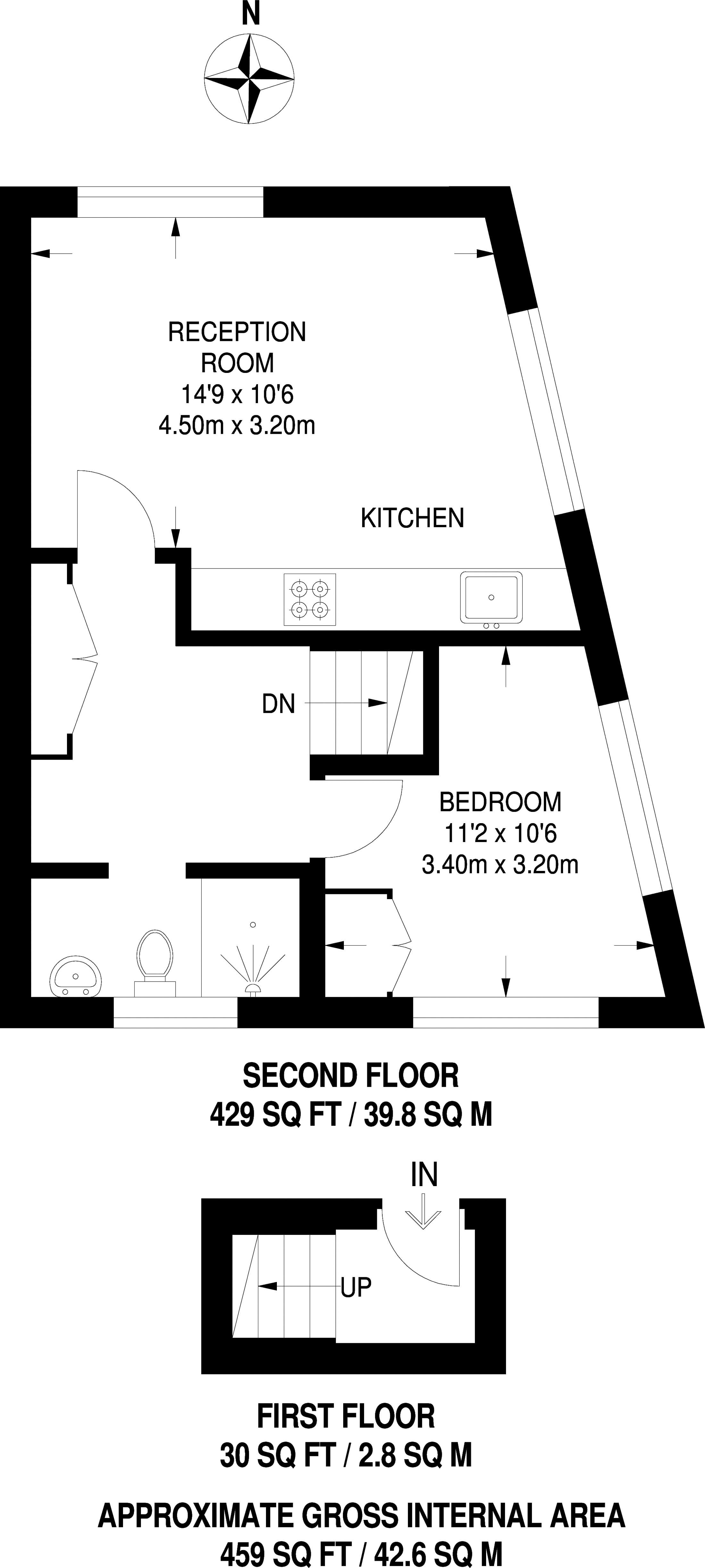 1 Bedrooms Flat to rent in Gayford Road, Shepherd's Bush W12