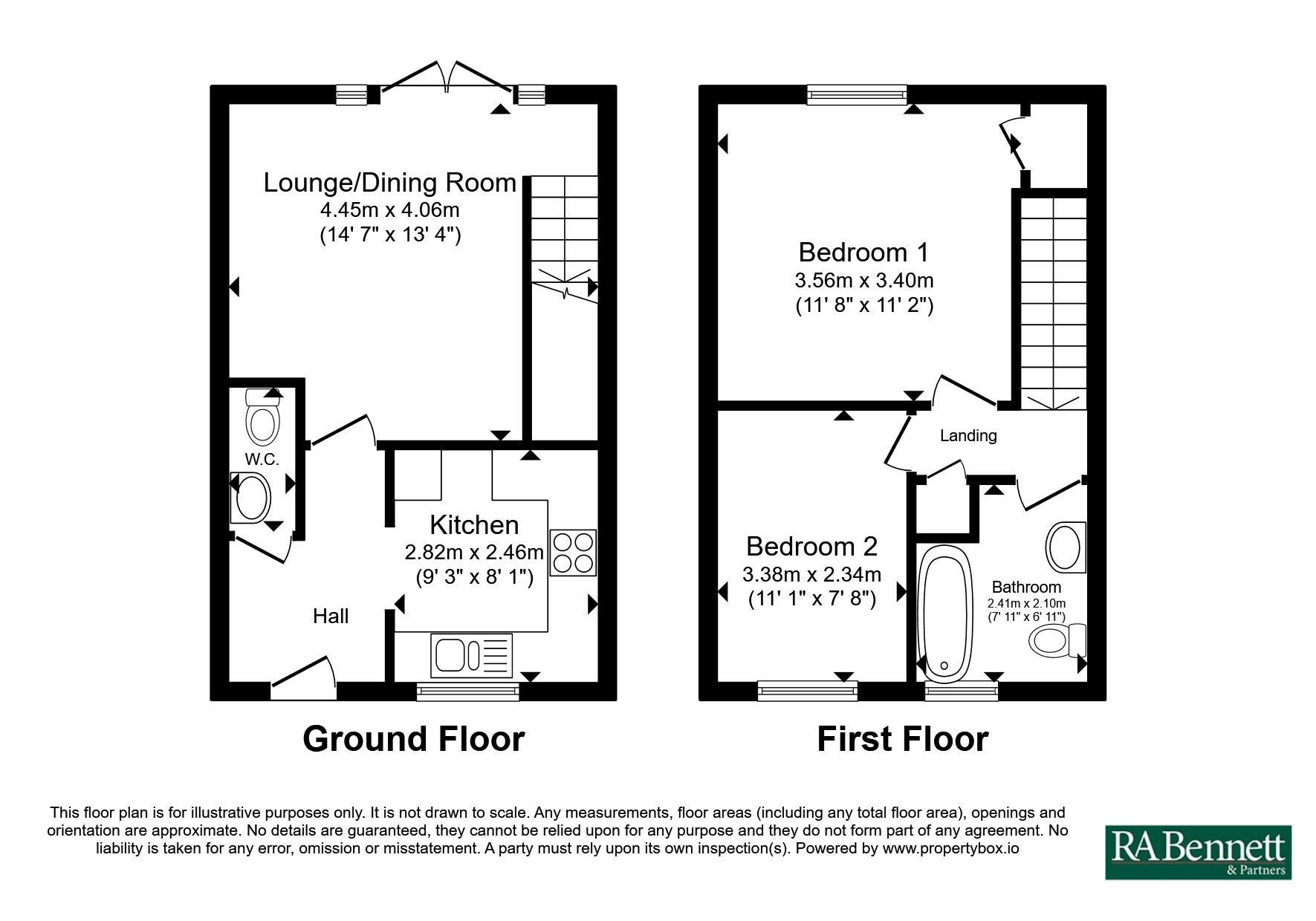 6 Old Orchard,, Hereford Road, Malvern floorplan