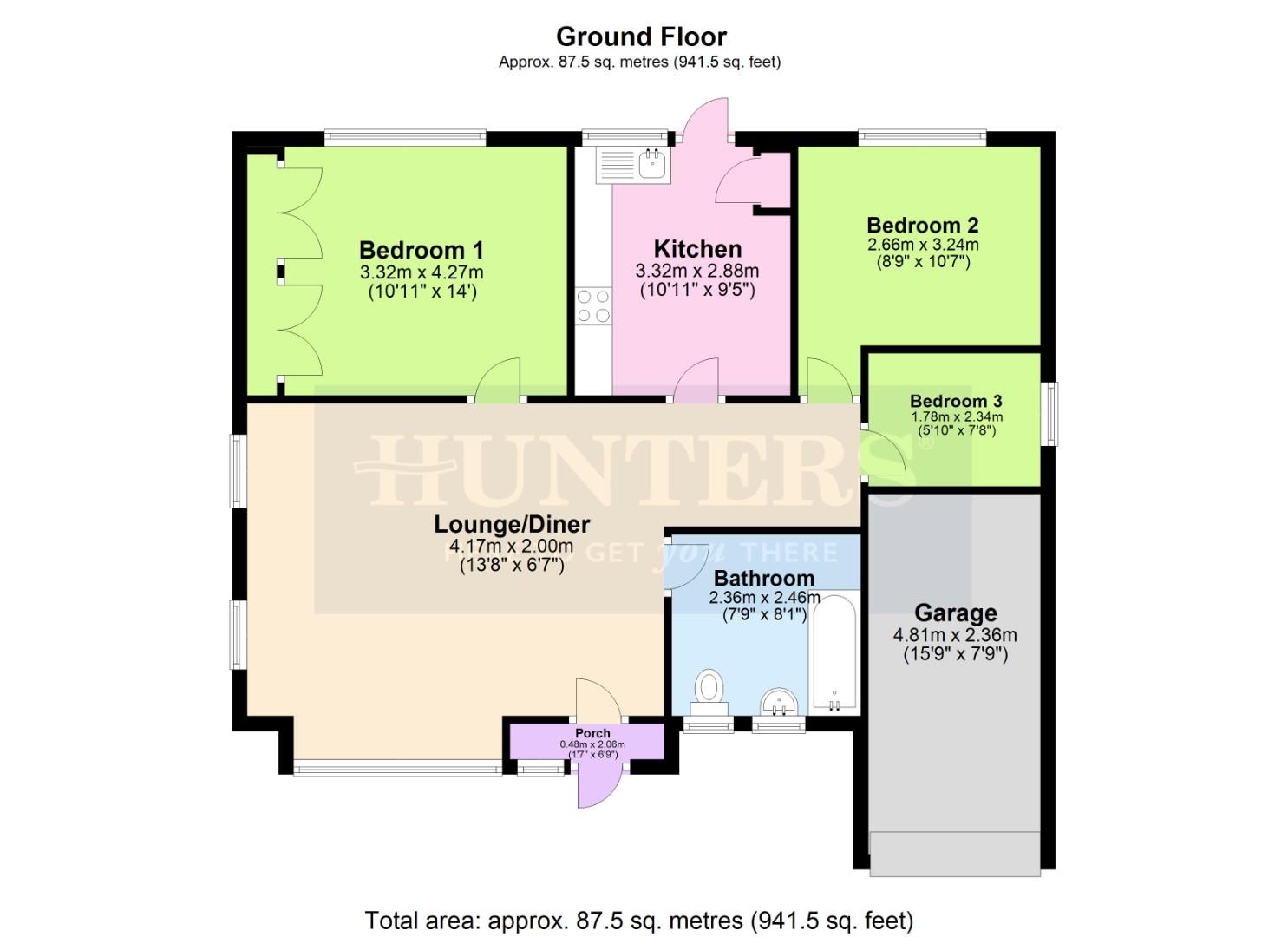 Park Crescent Road, Erith DA8, 3 bedroom detached bungalow for sale