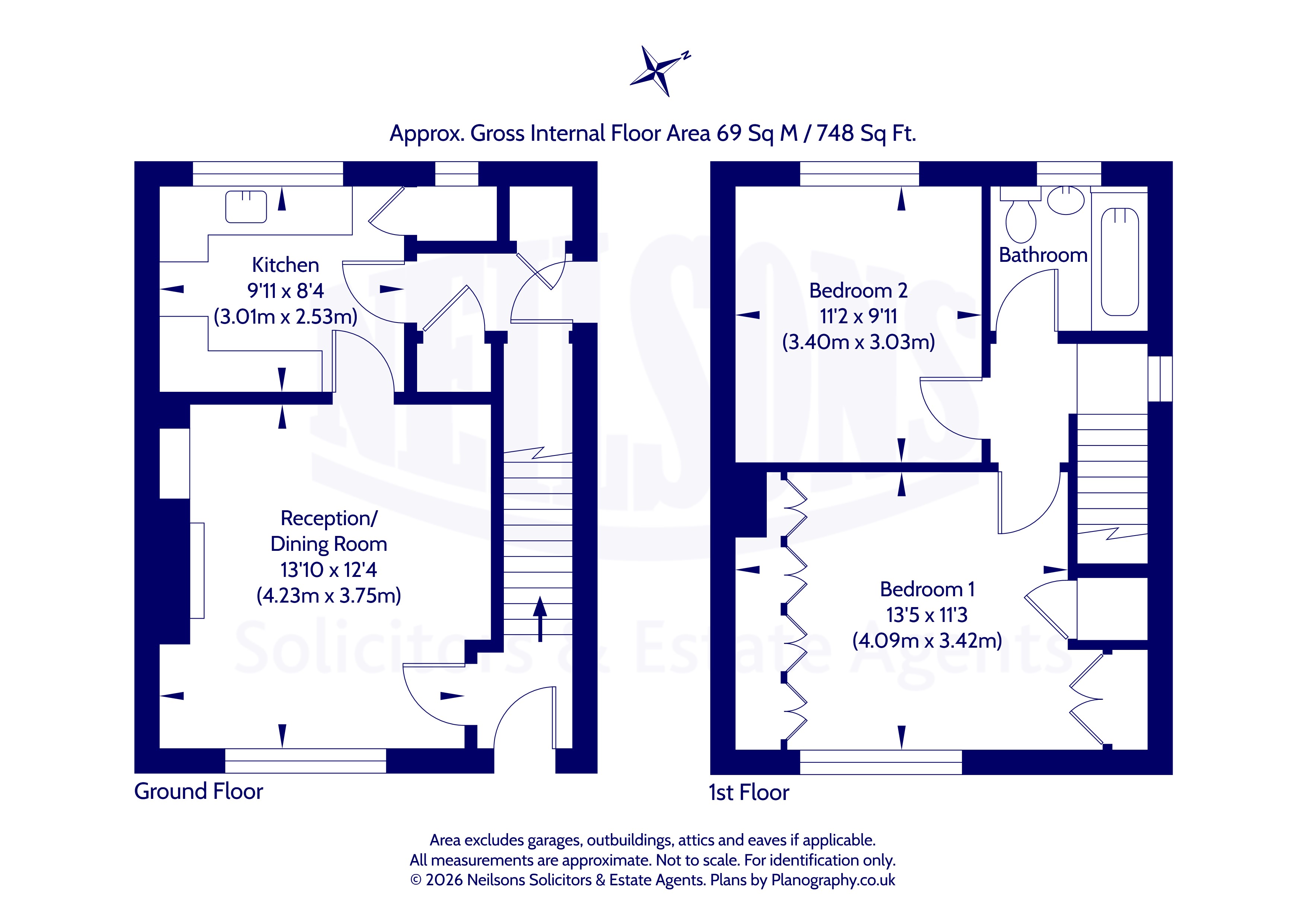 17, Ashburnham Road, South Queensferry floorplan