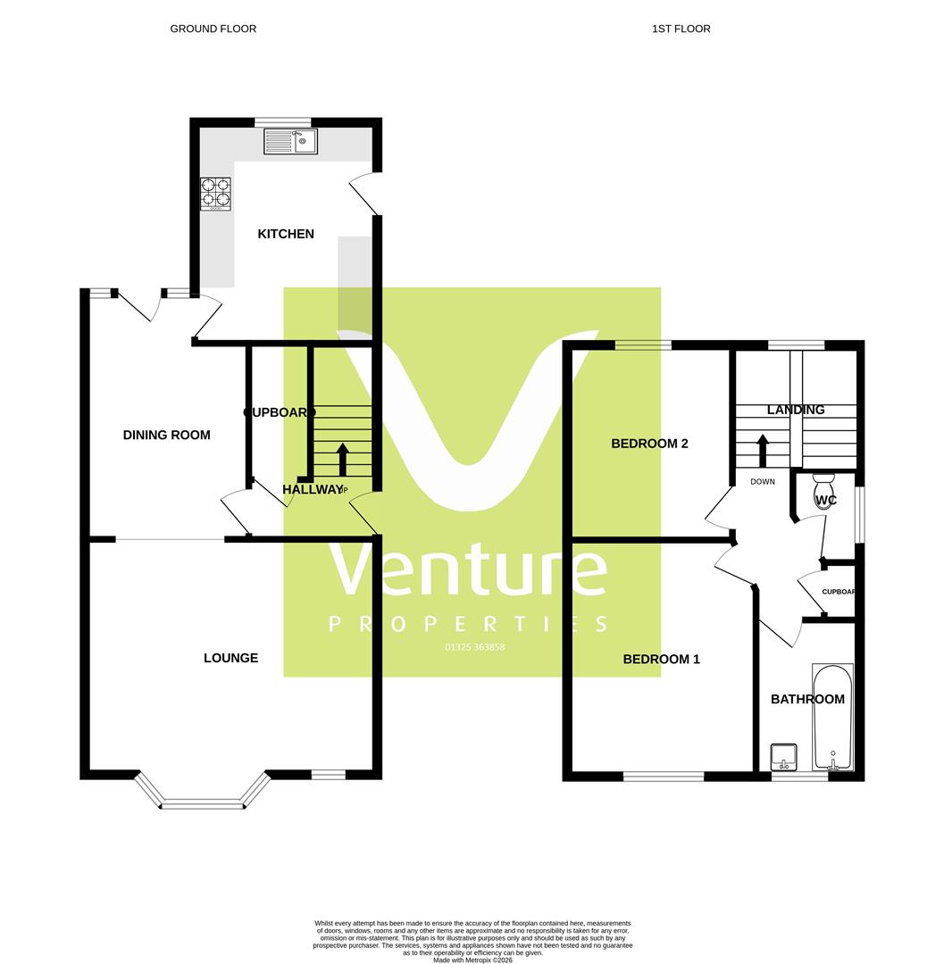 5, Saltersgate Road, Darlington floorplan