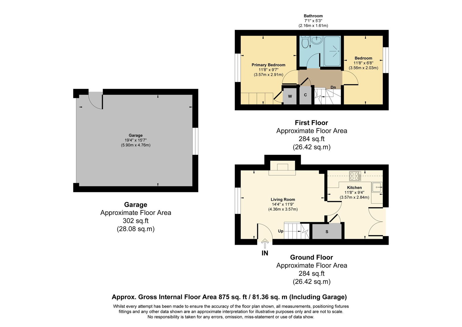 11, Brookside Road, Cheadle floorplan