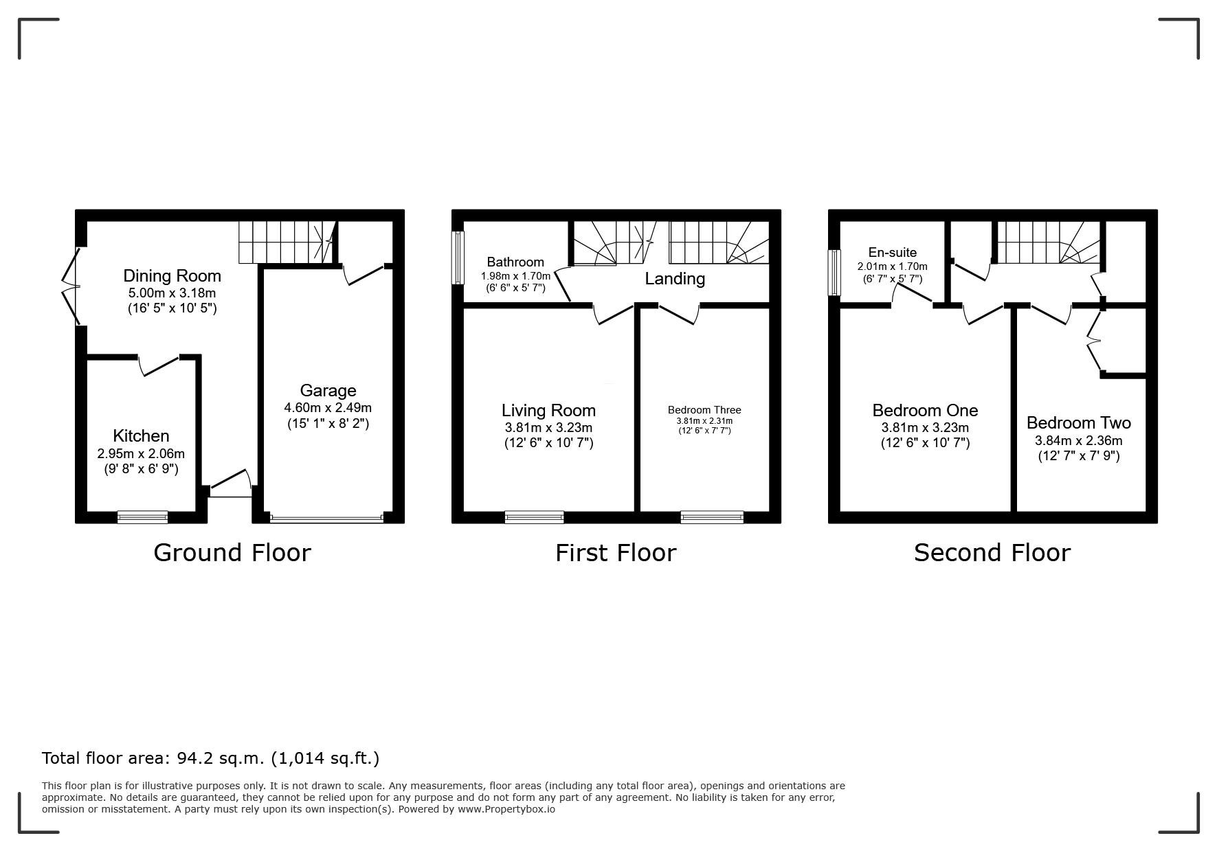 24, King Edmunds Square, Worcestershire floorplan