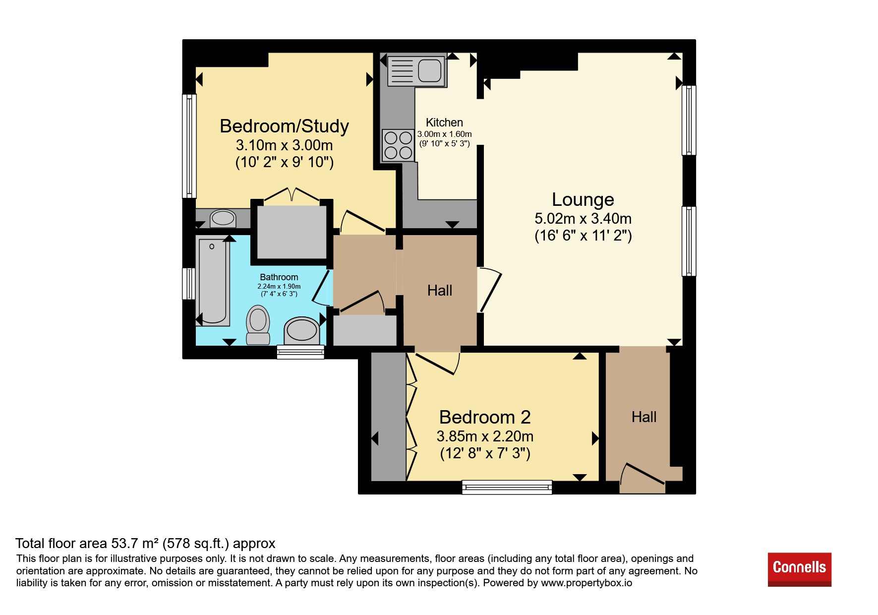 Hengist Road, BOURNEMOUTH floorplan