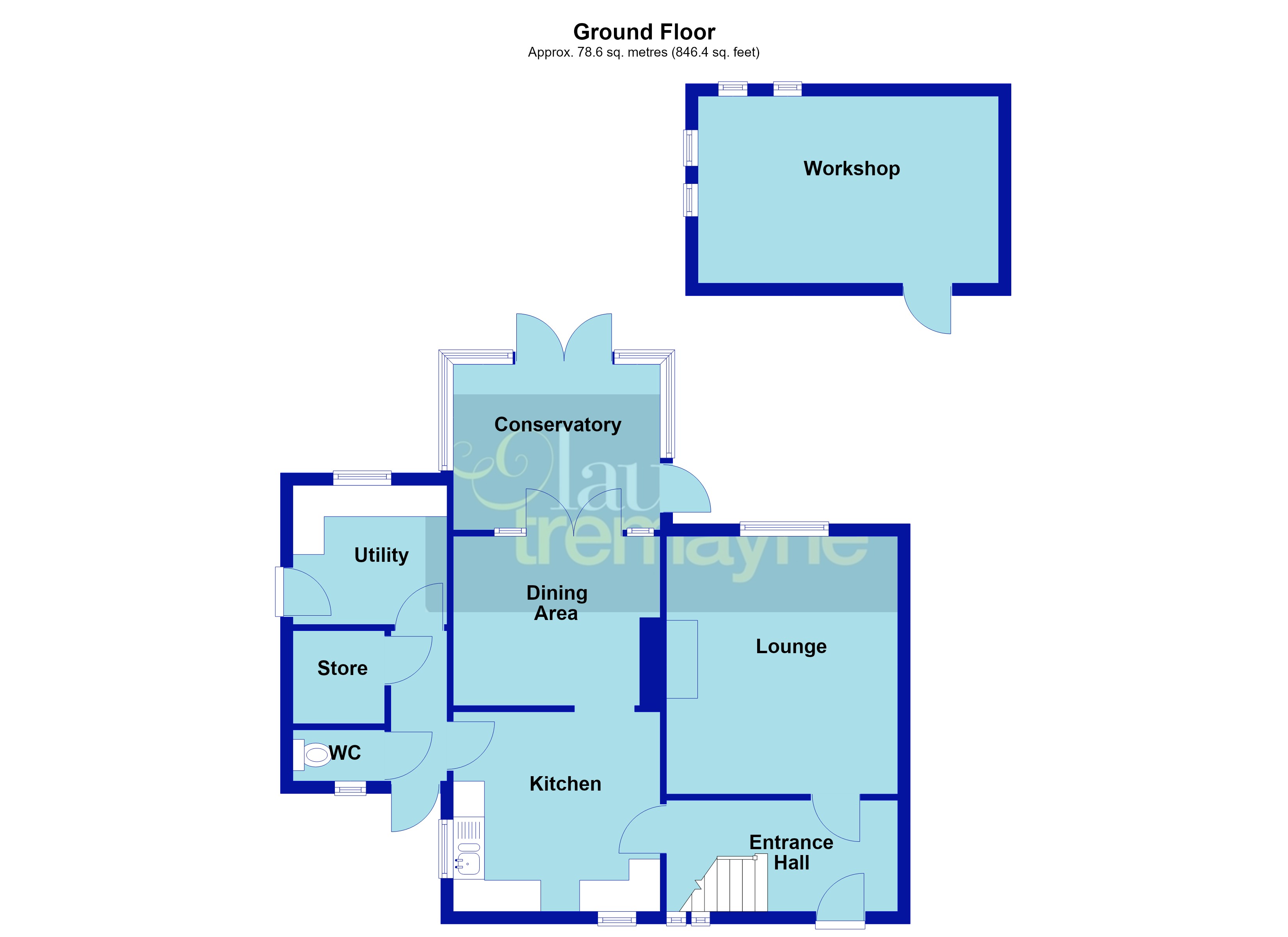 35, Byfield Road, Northamptonshire floorplan
