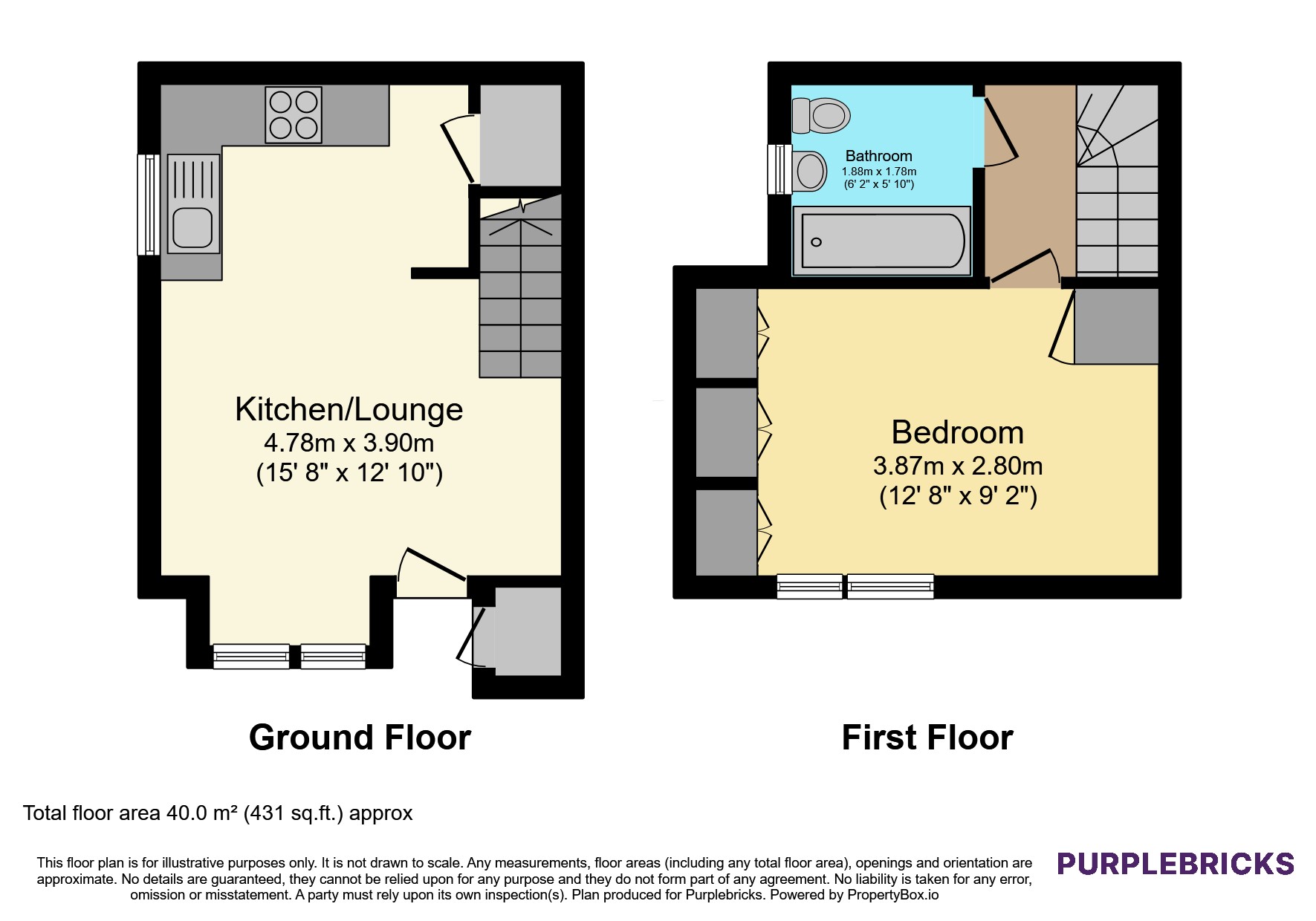 23, Fiennes Close, Dagenham floorplan