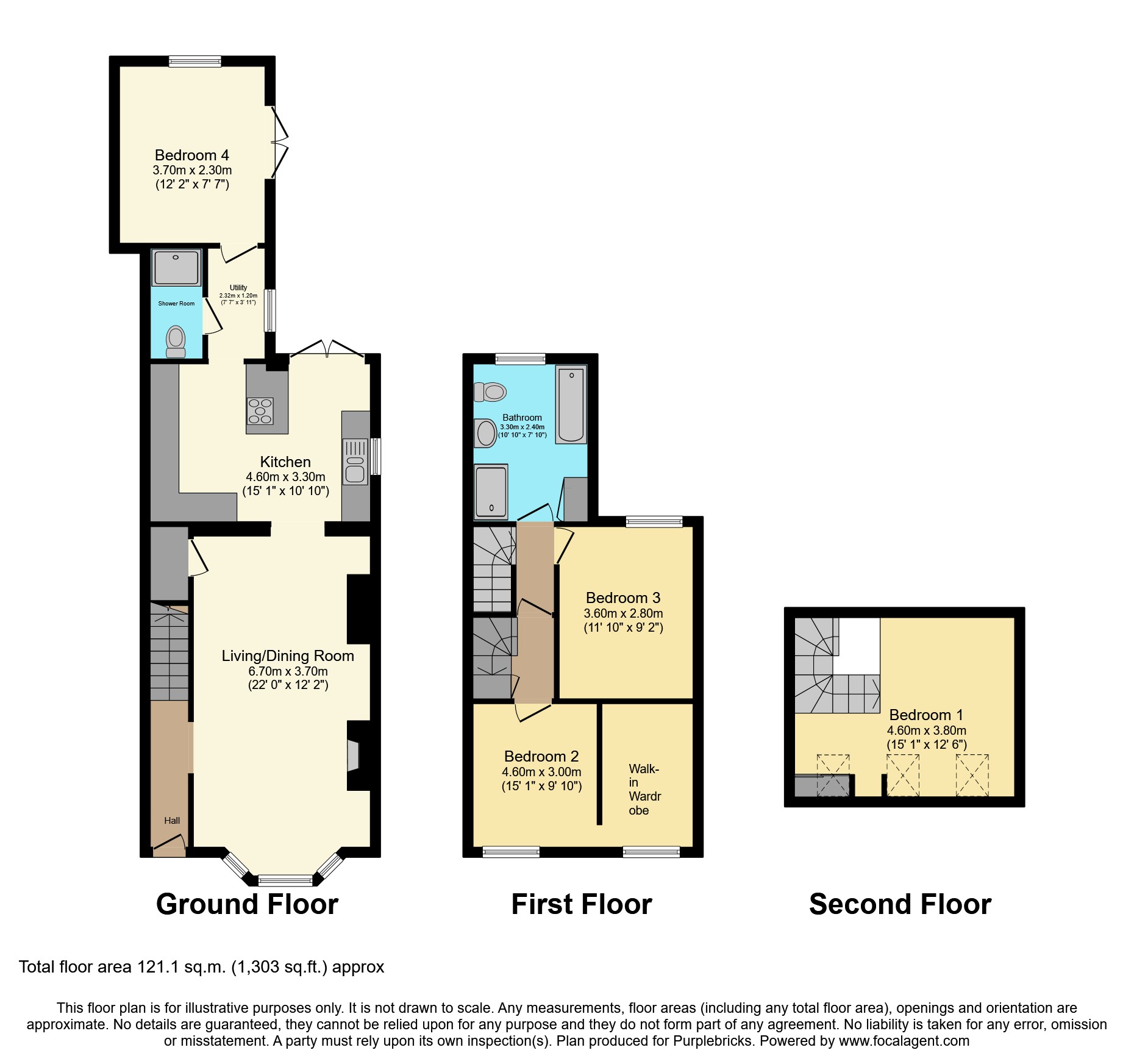 47, Danygraig Road, Newport floorplan