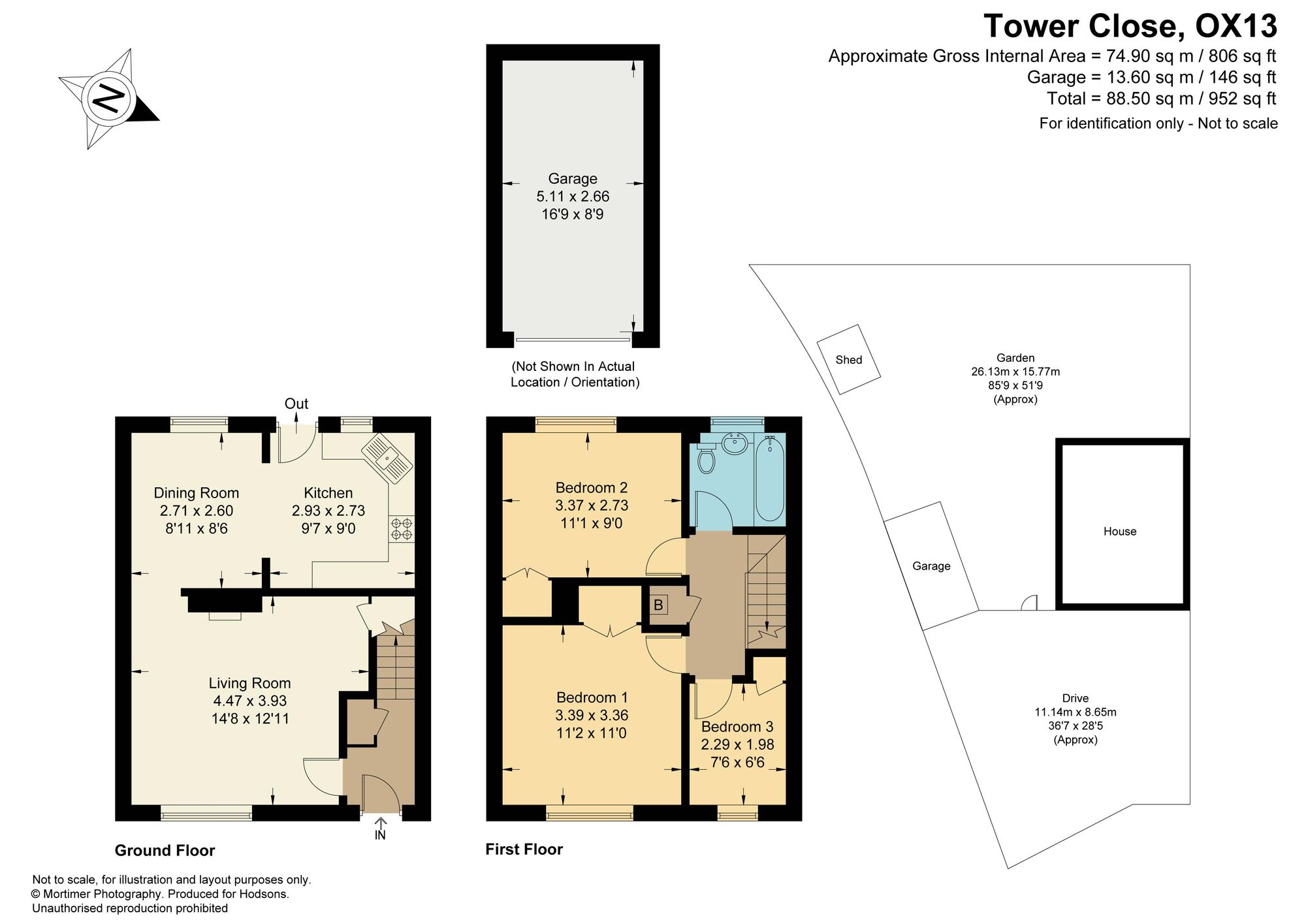 14 Tower Close, Abingdon floorplan