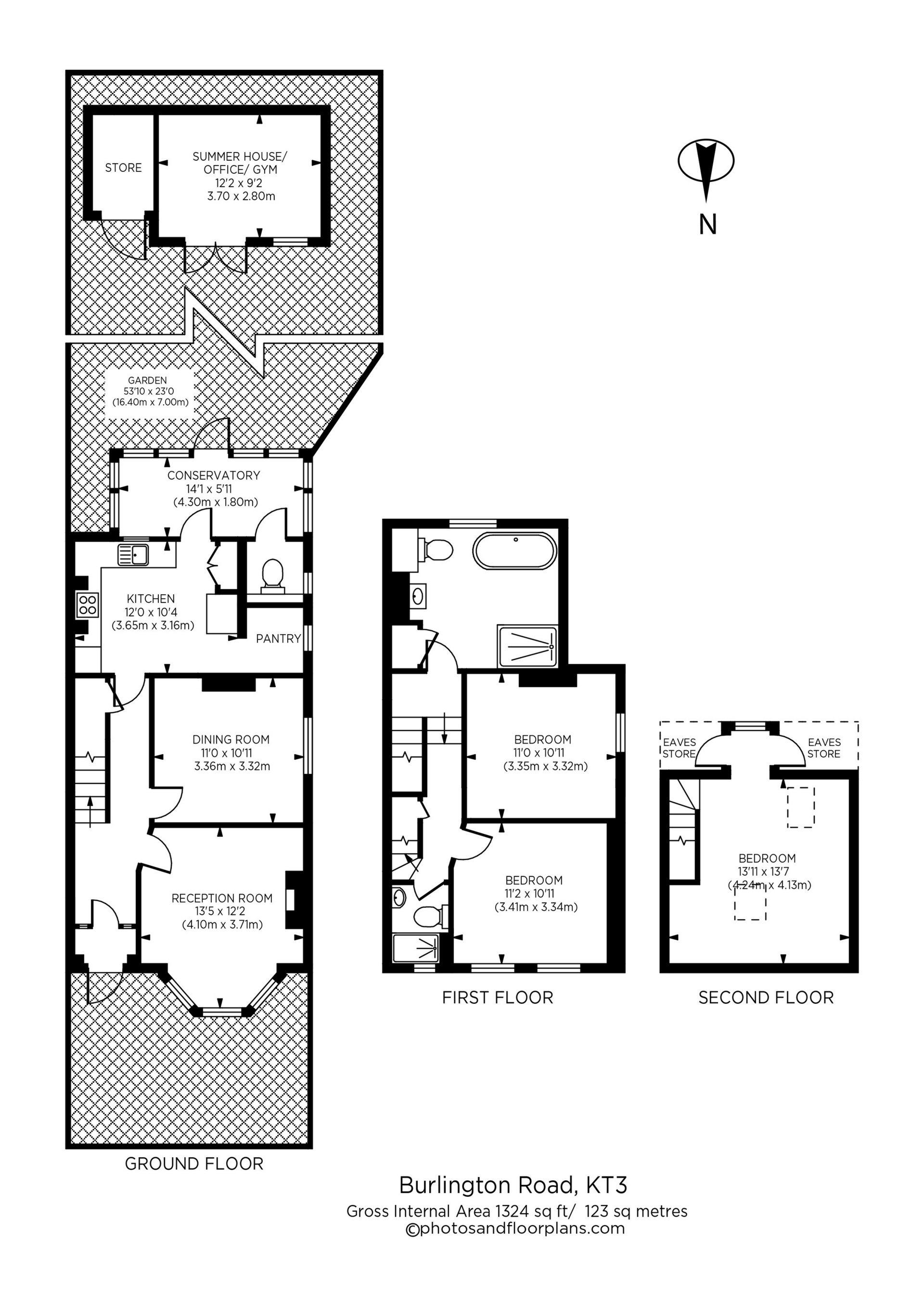 Burlington Road, New Malden, KT3 floorplan