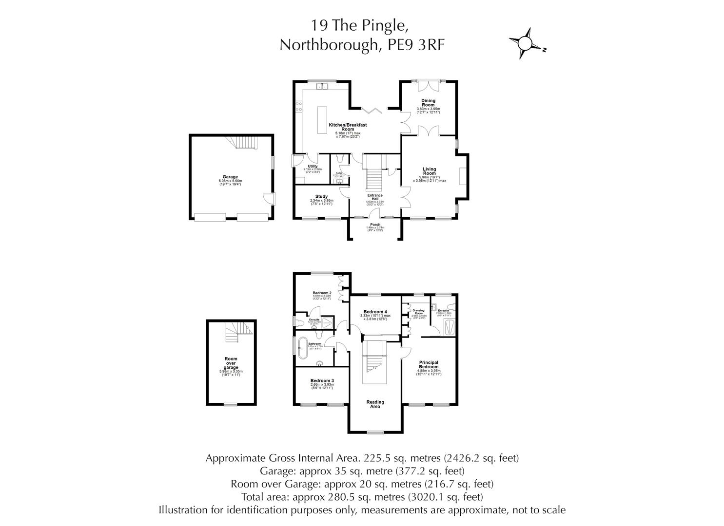 19, The Pingle, Peterborough floorplan