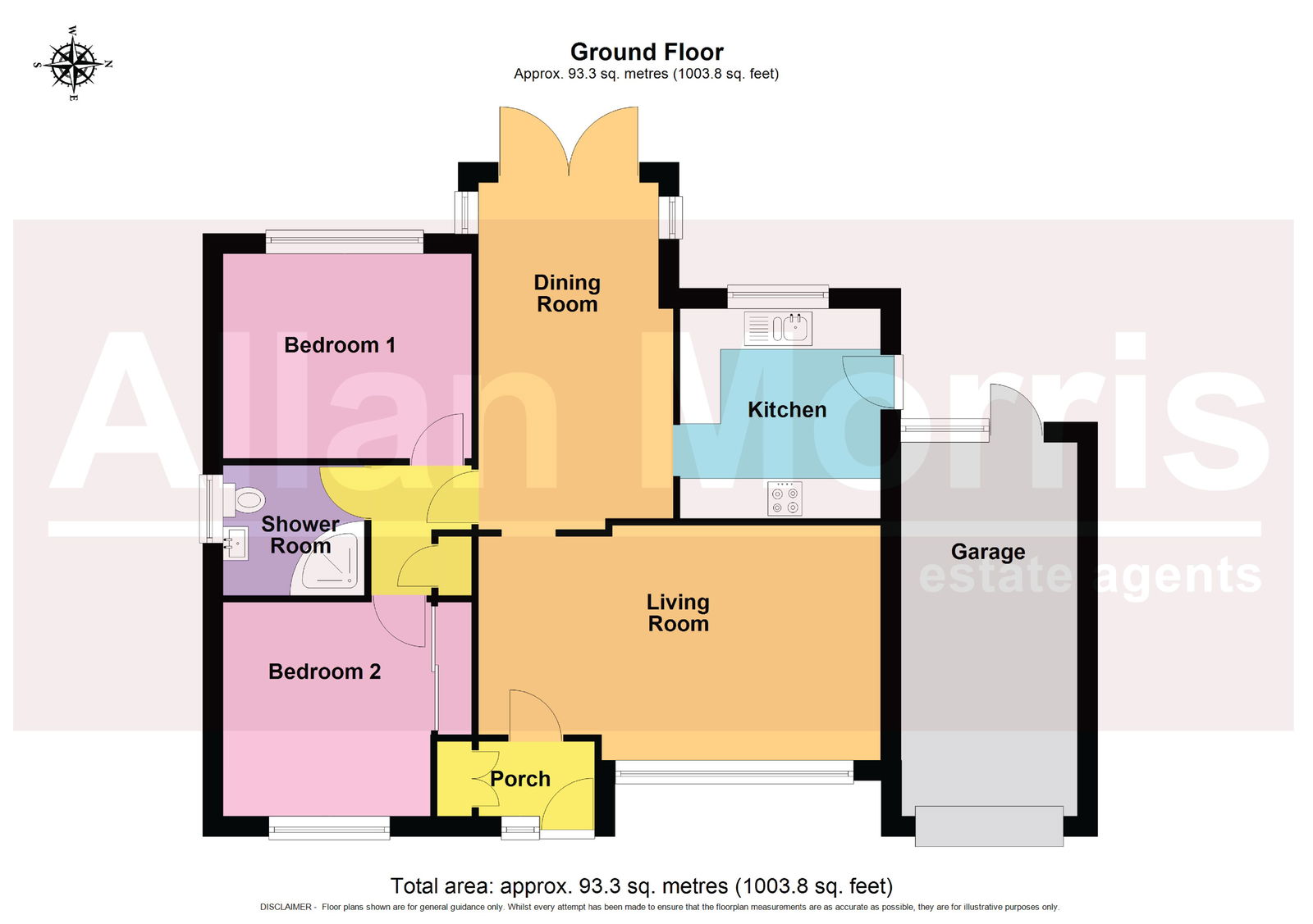 6, Lugano Road, Worcester floorplan