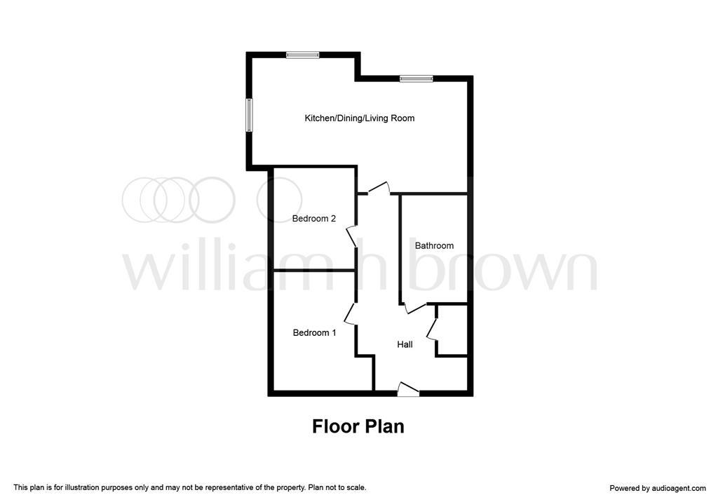 2 Bedrooms Flat to rent in Birch Close, Huntington, York YO31