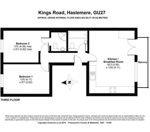 2 Bedrooms Flat to rent in Kings Road, Haslemere GU27