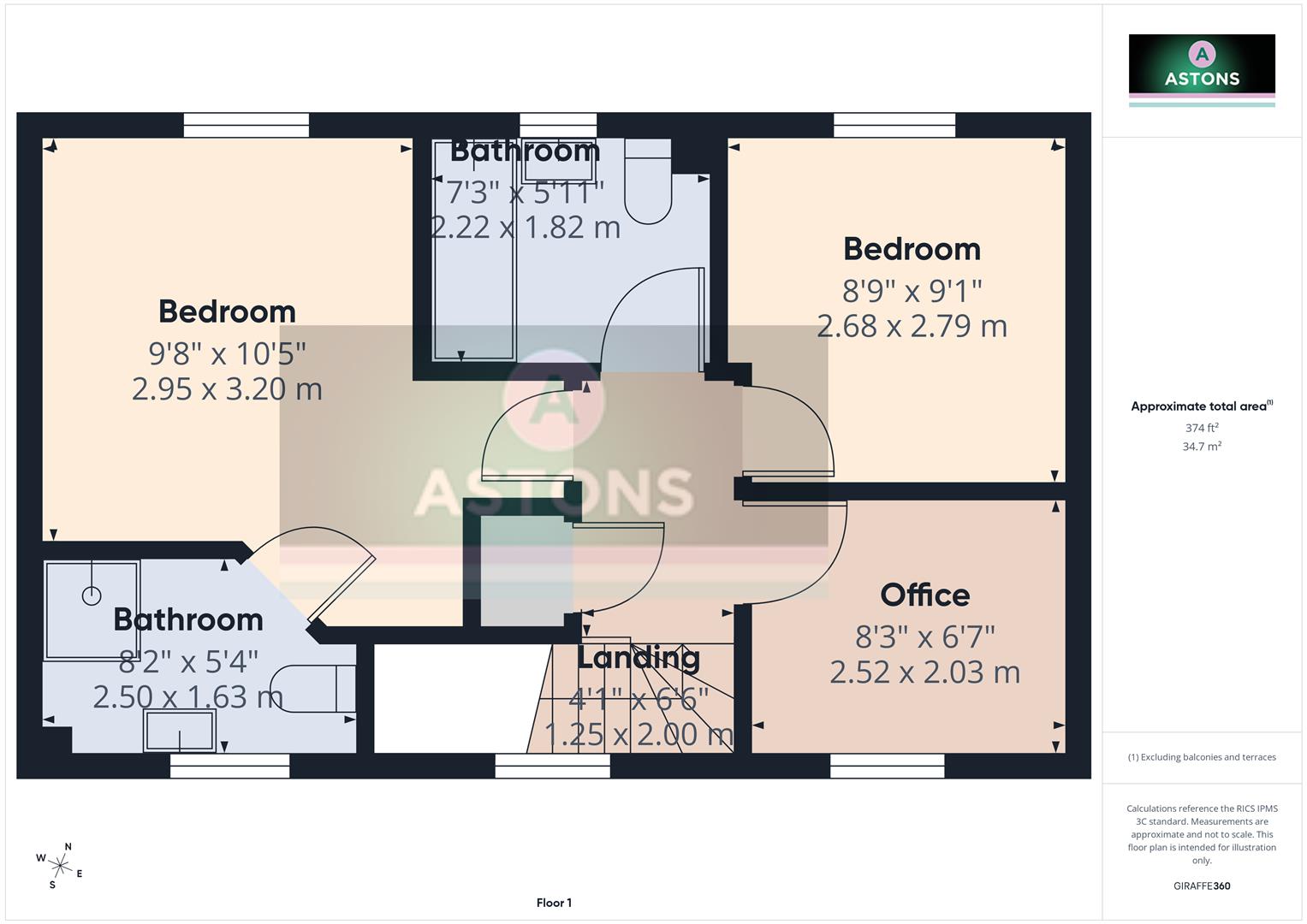 24, Somerley Drive, Crawley floorplan