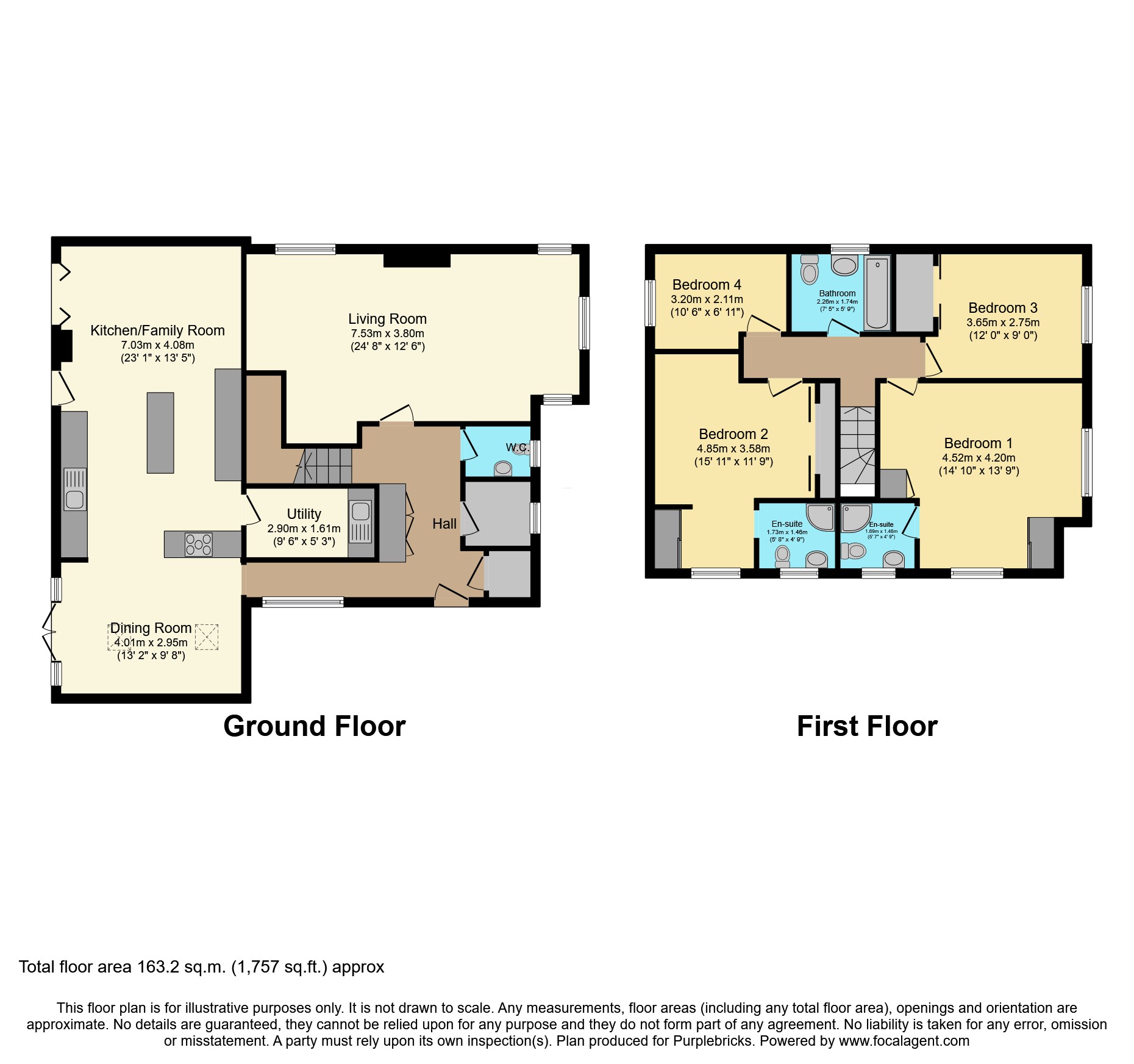 2, Linnet Grove, Wakefield floorplan