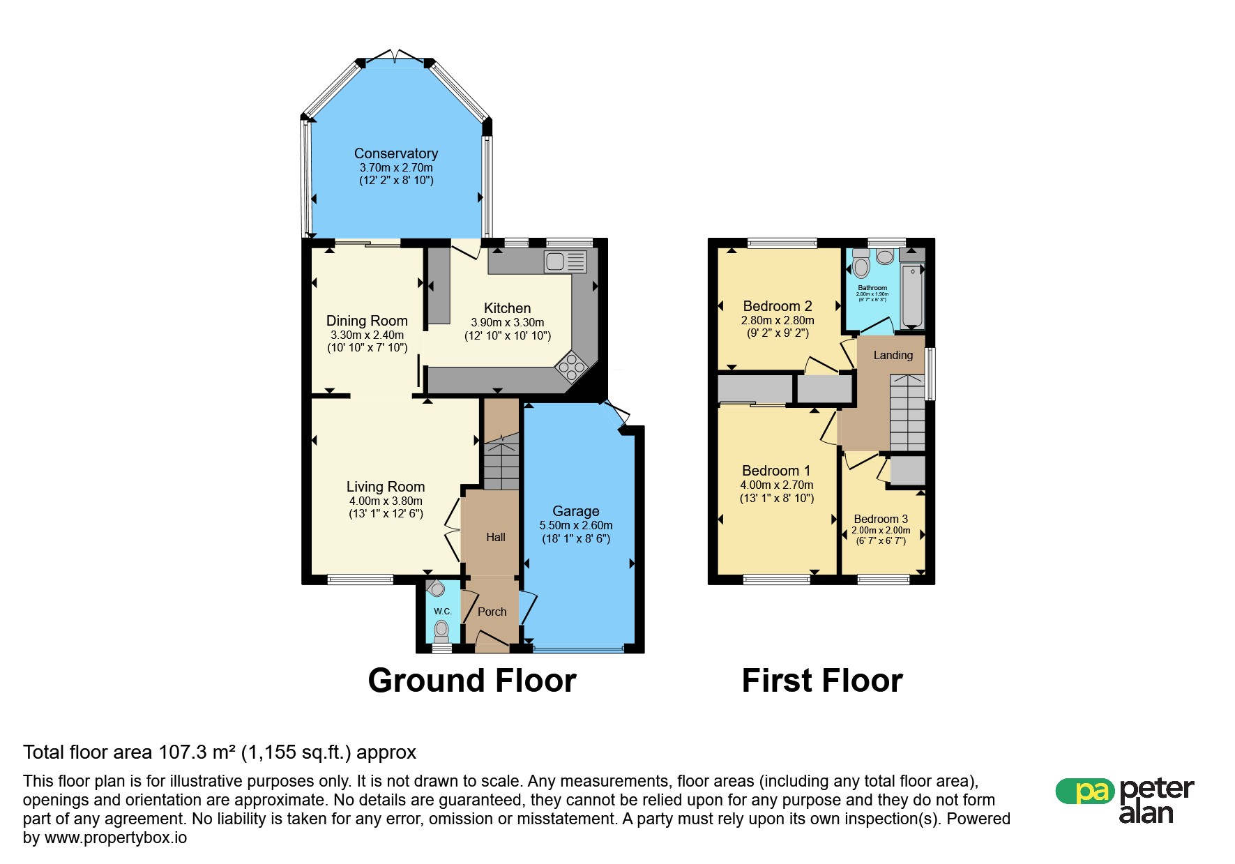 13, Pen-Y-Cefn, Cardiff floorplan