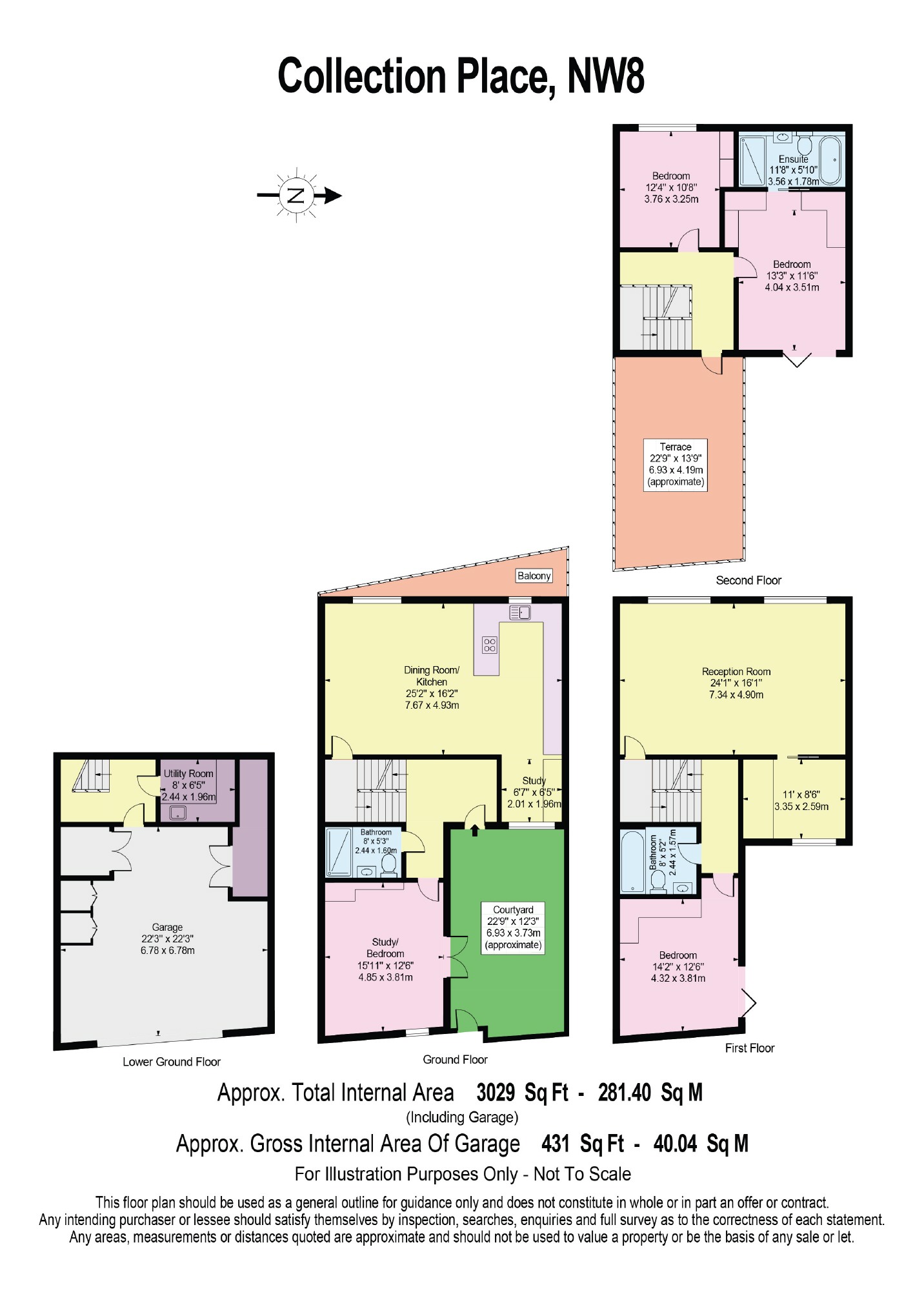11, Collection Place, London floorplan