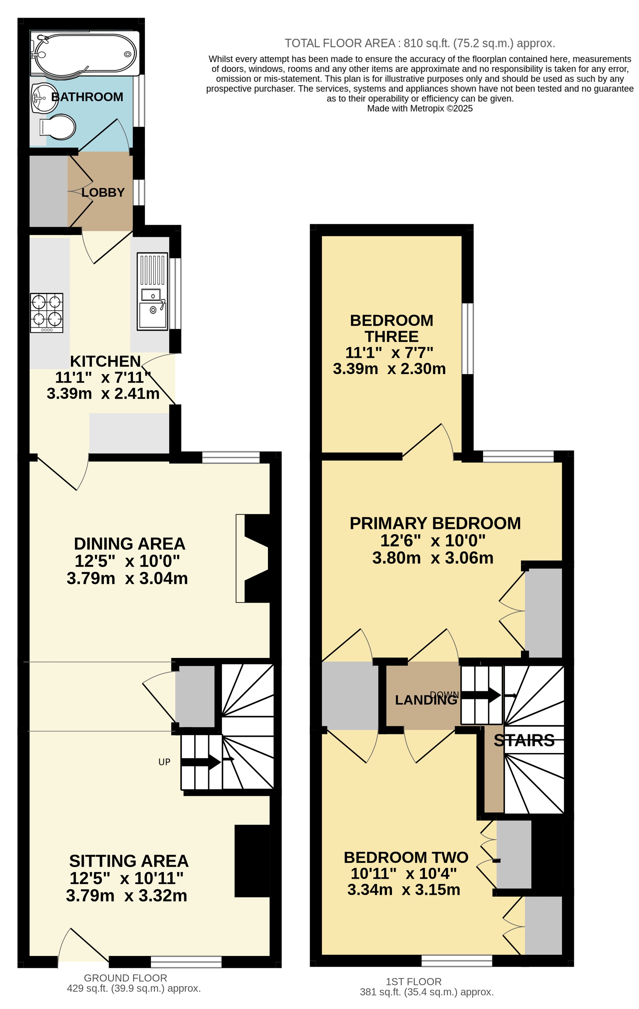 27, Denmark Road, Suffolk floorplan