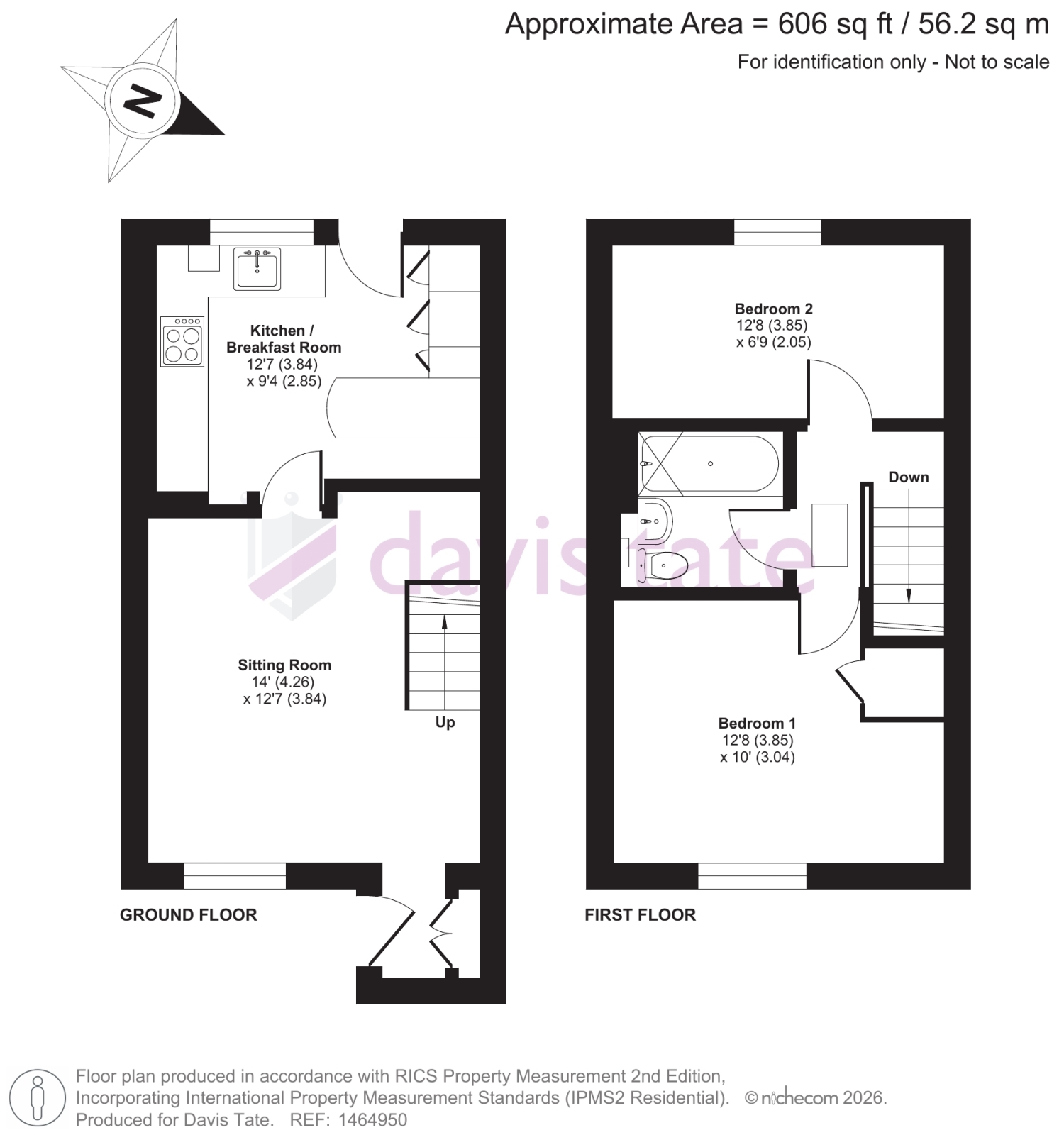 18, Huscarle Way, Reading floorplan