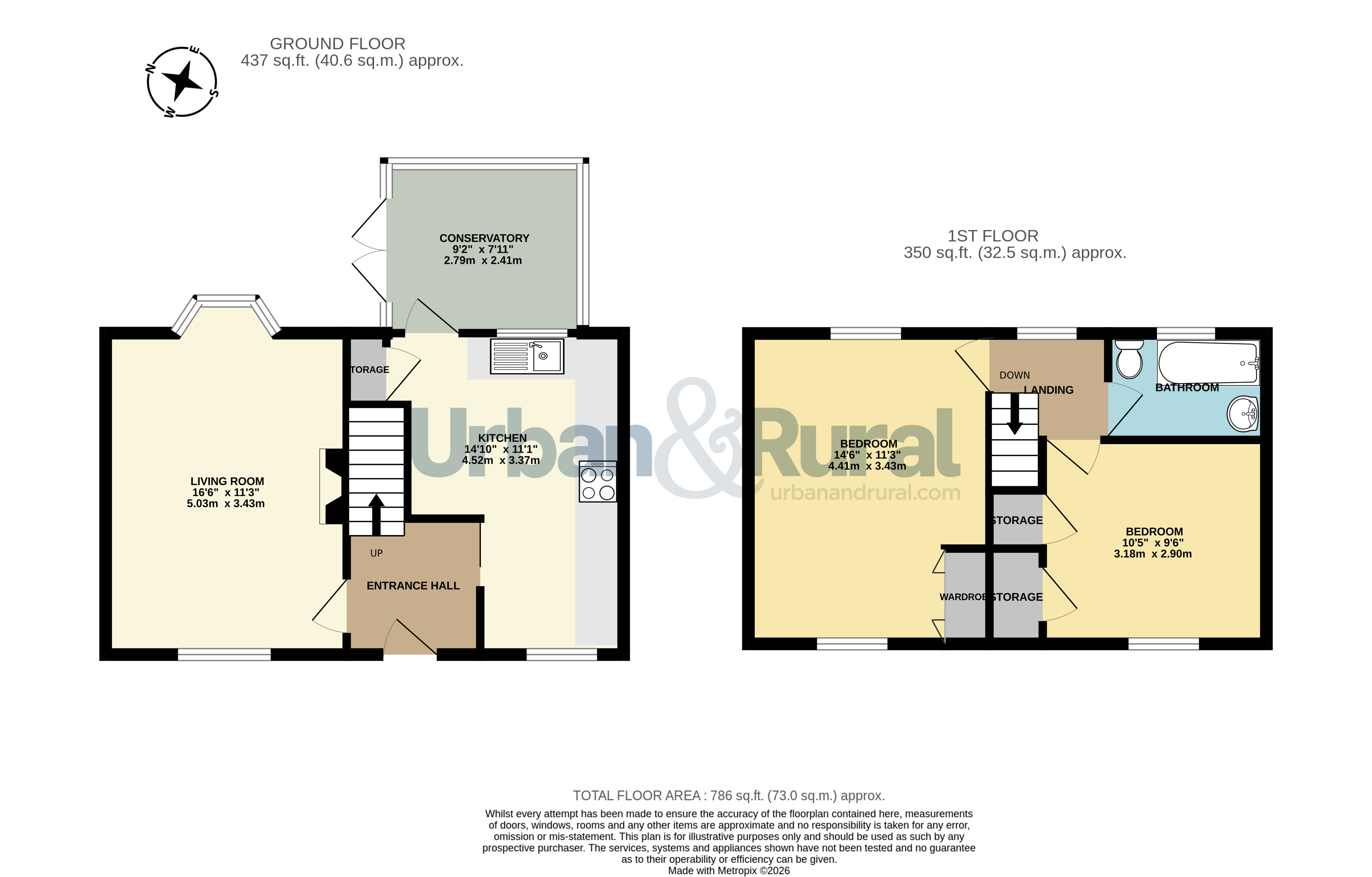 23, Galloway Close, Bedford floorplan