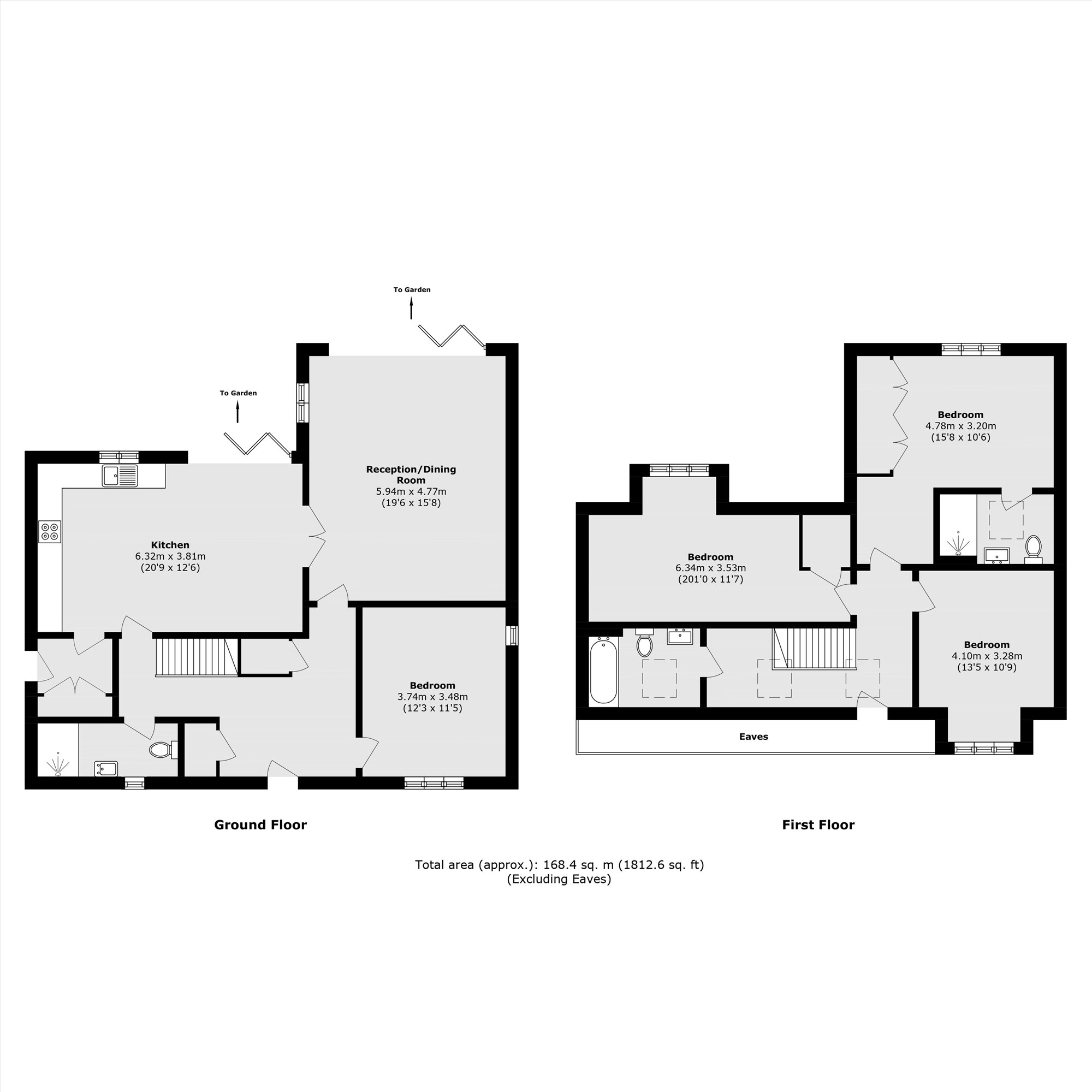 Orchard Road, Chessington floorplan