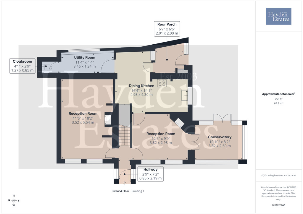 126, Kidderminster Road, BEWDLEY floorplan