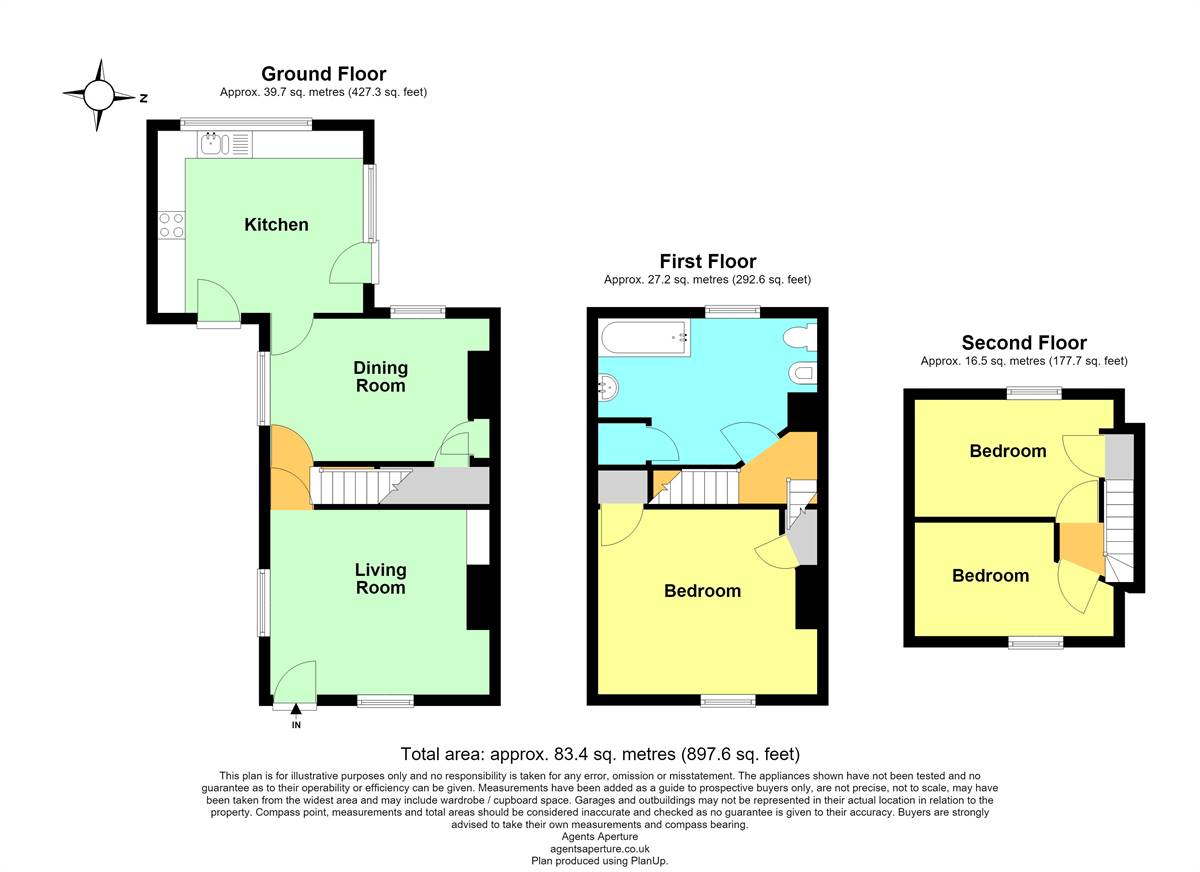116, Middle Wall, Whitstable floorplan