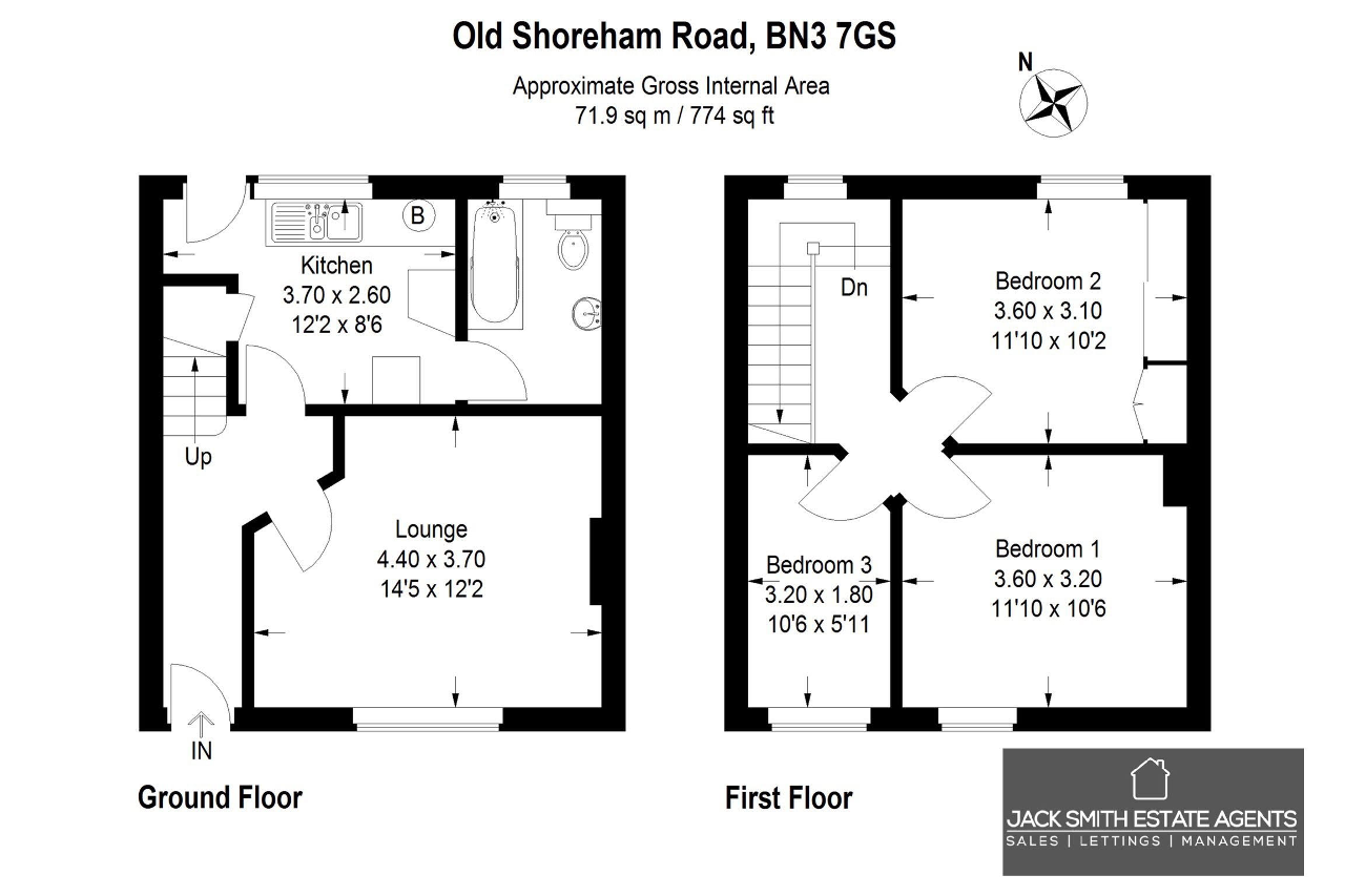 3 Bedrooms Terraced house for sale in Old Shoreham Road, Hove, East Sussex BN3