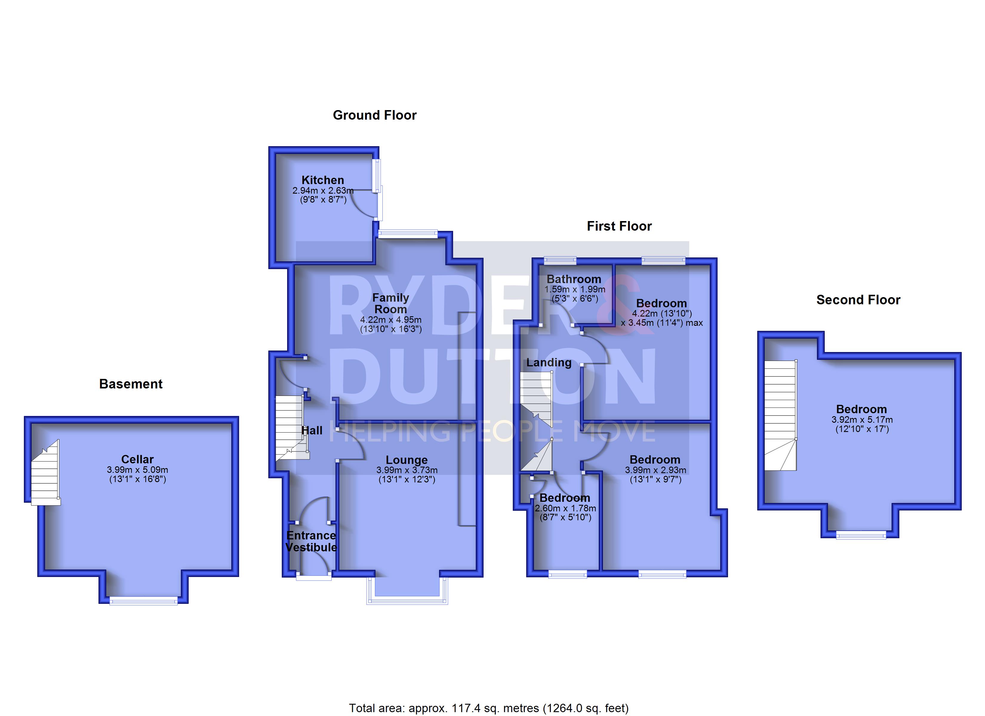78, Park Road, Rochdale floorplan
