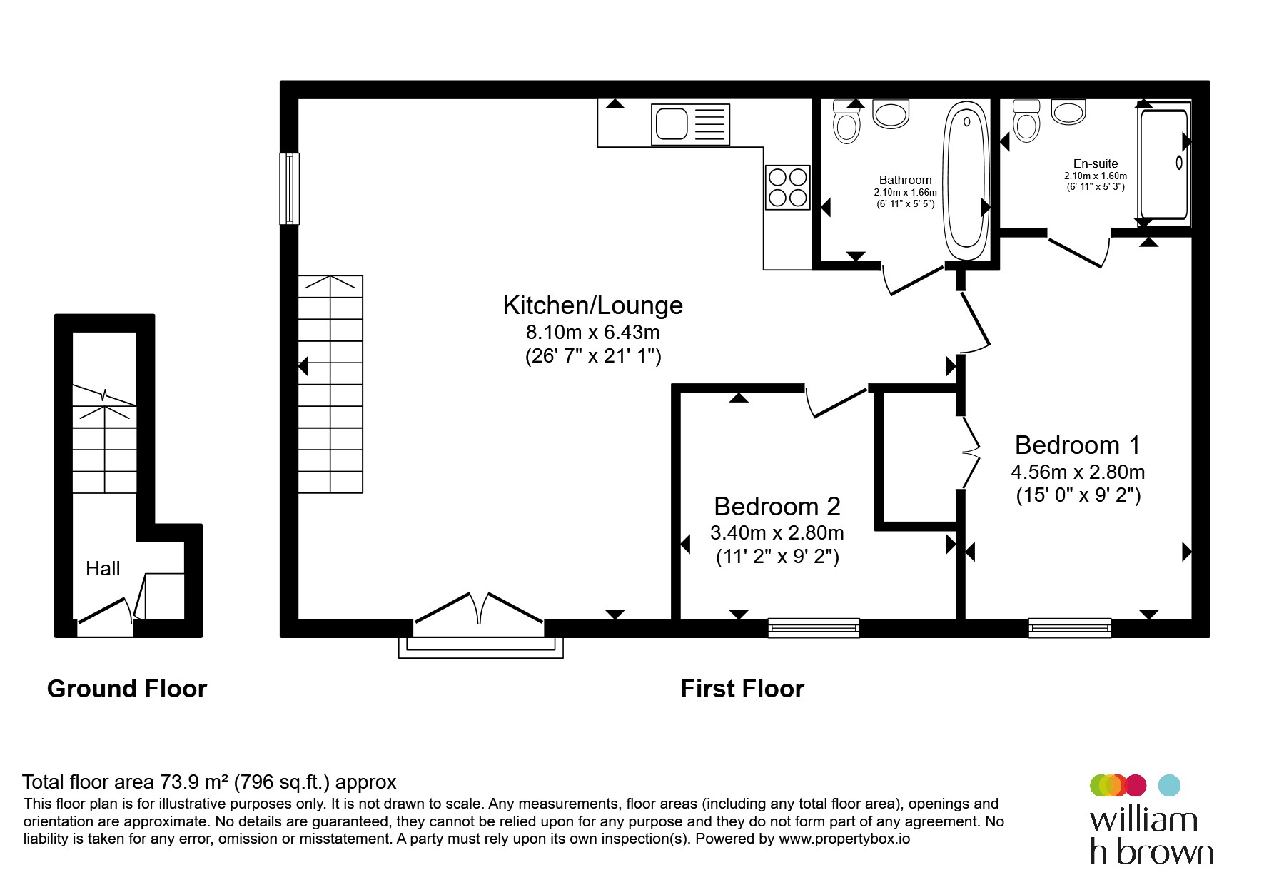 3, William Bull Place, Chelmsford floorplan