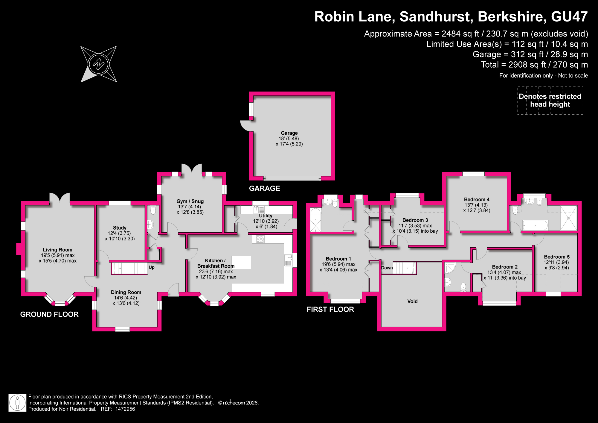 28, Robin Lane, Berkshire floorplan