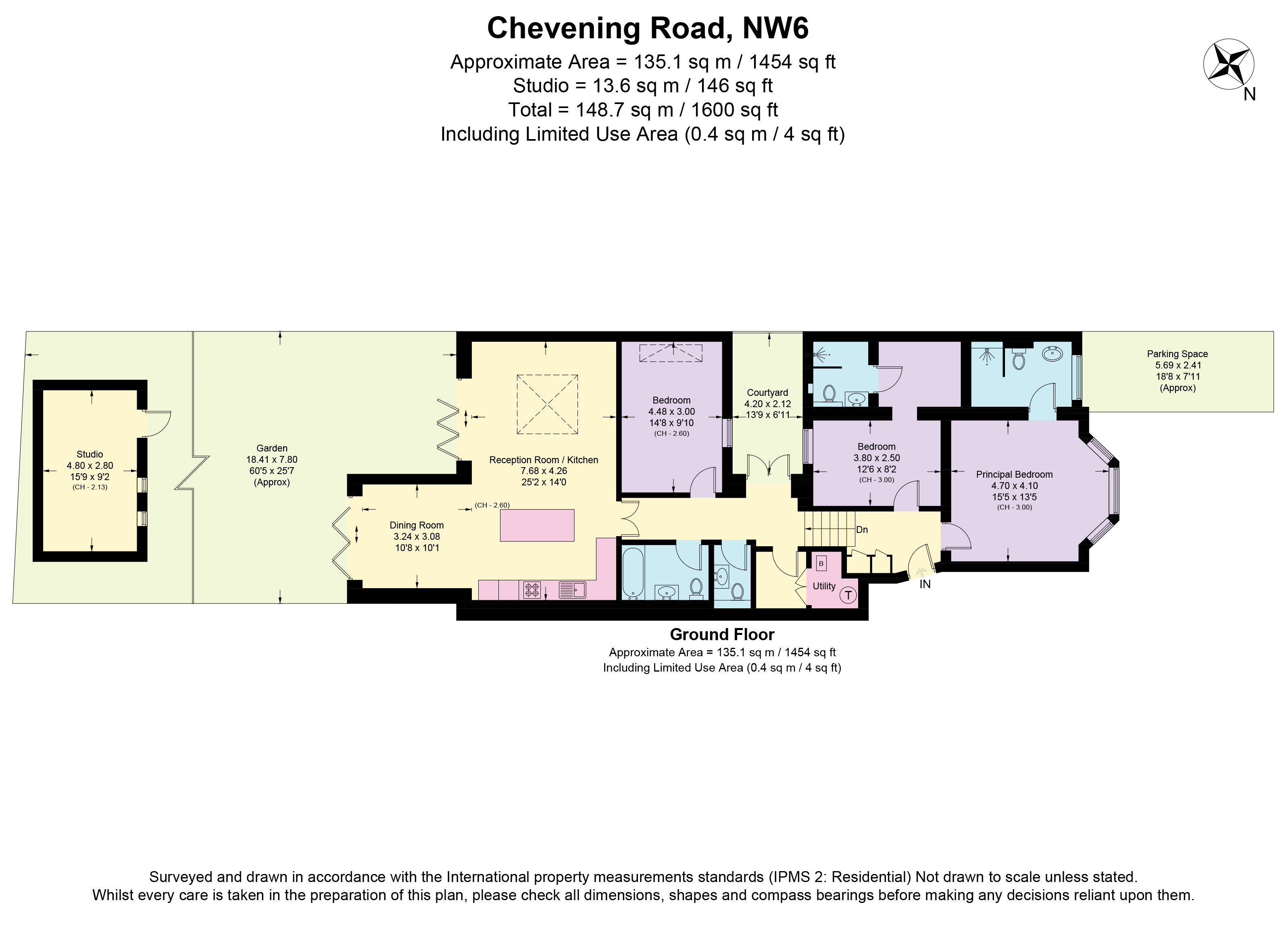 Chevening Road, London floorplan