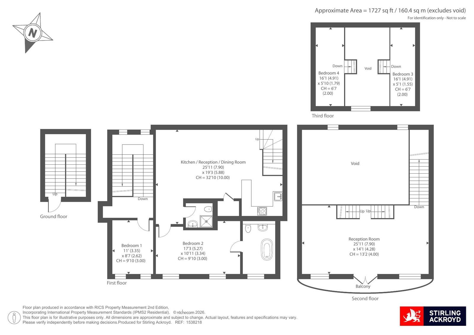 Lansdowne Drive, London floorplan