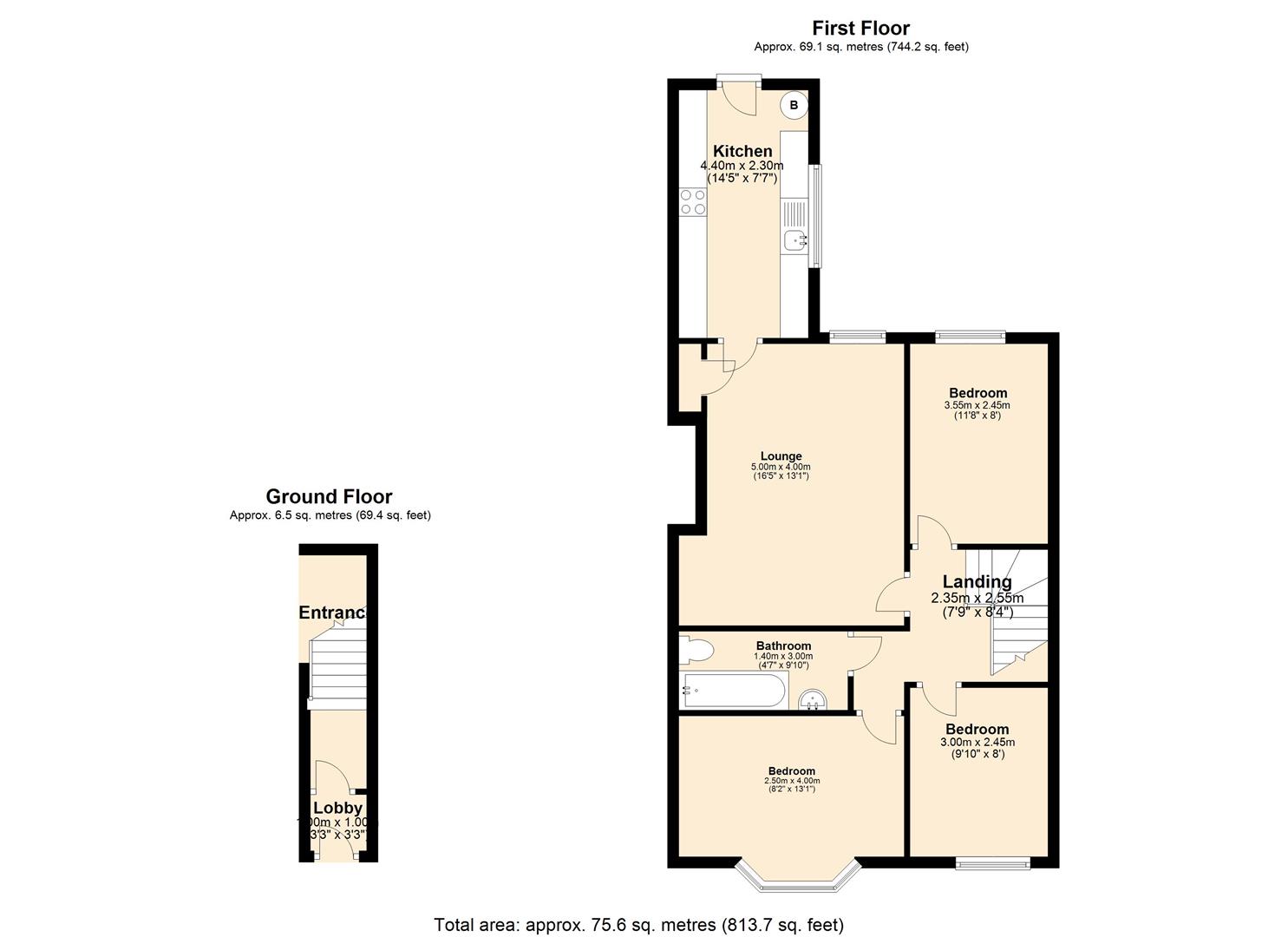 Doncaster Road, Newcastle Upon Tyne floorplan