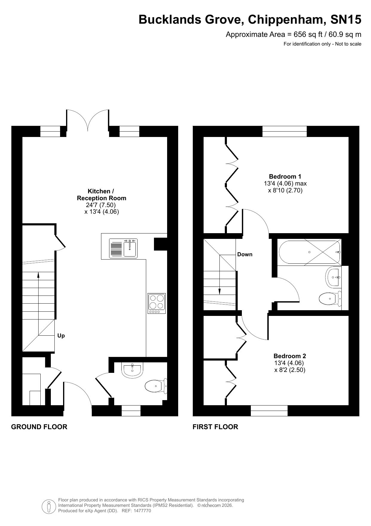 5, Bucklands Grove, Chippenham floorplan