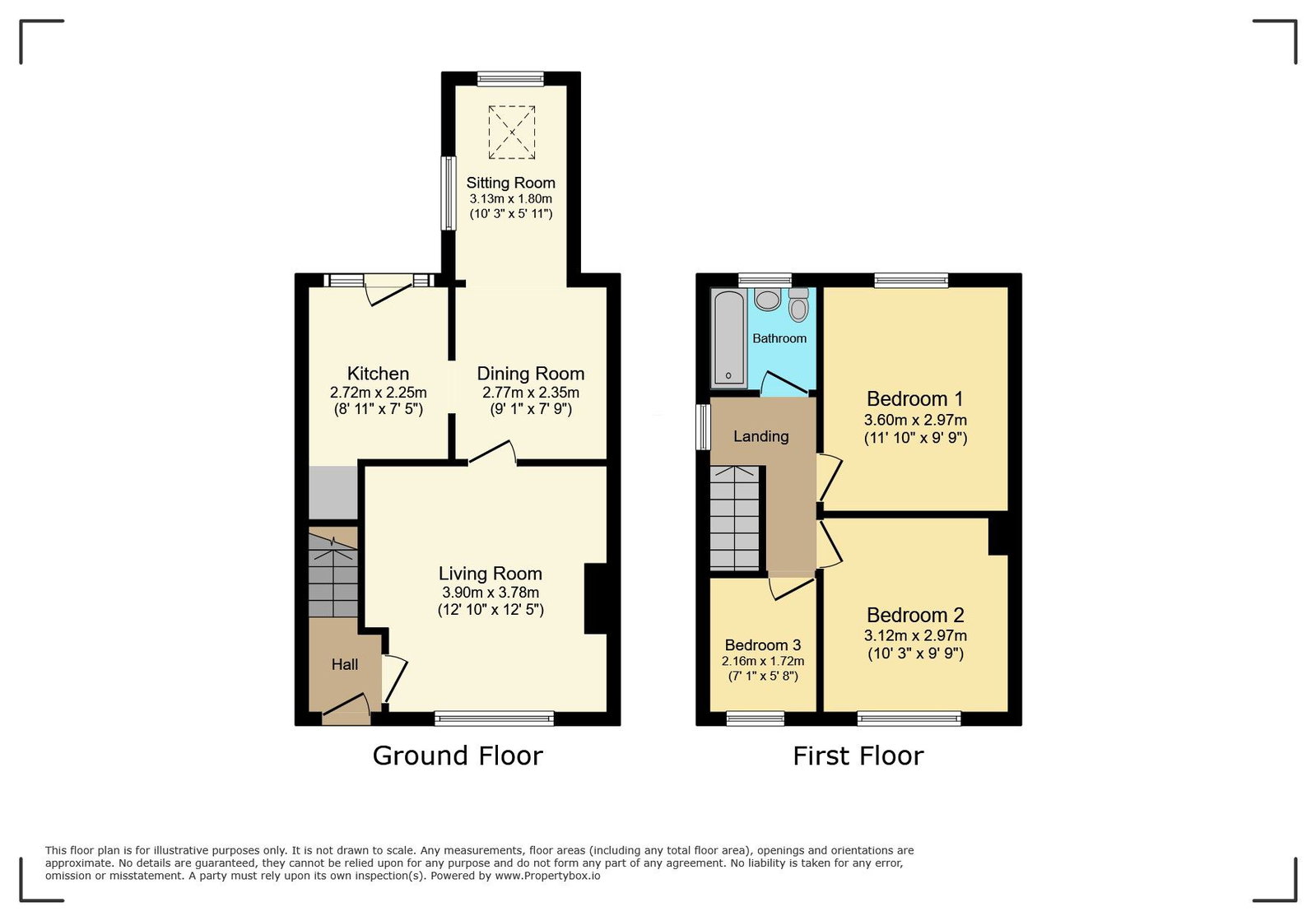 9, Philips Grove, Wakefield floorplan