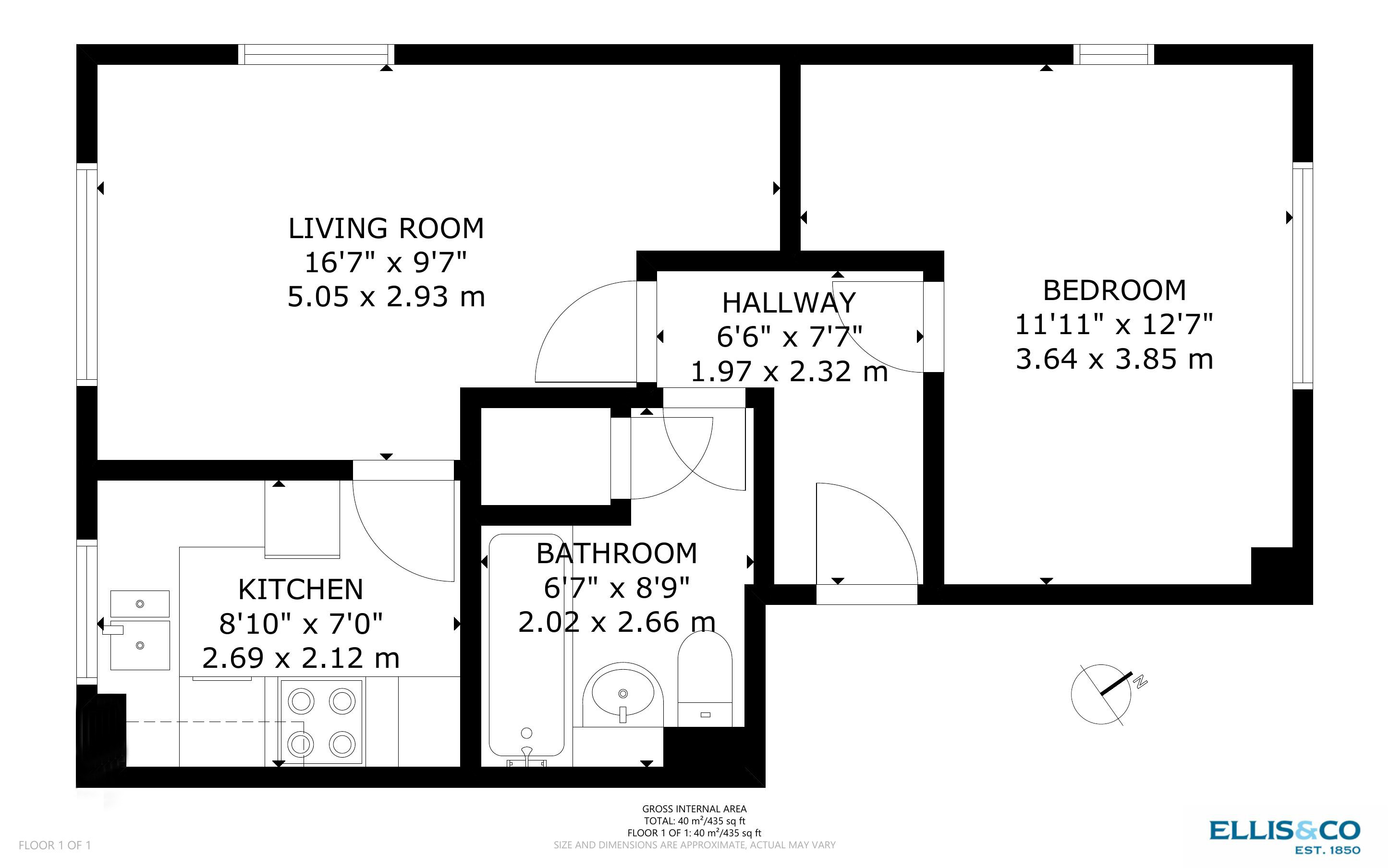27, Caroline Close, West Drayton floorplan