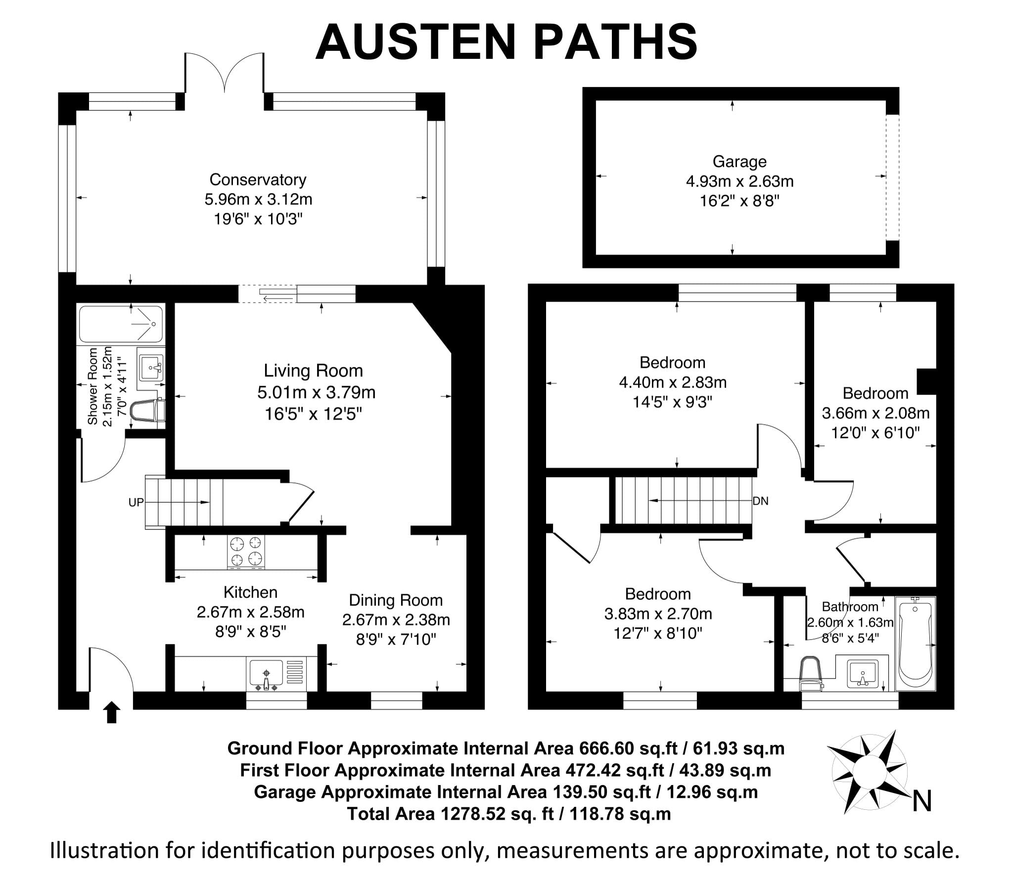 38, Austen Paths, Stevenage floorplan