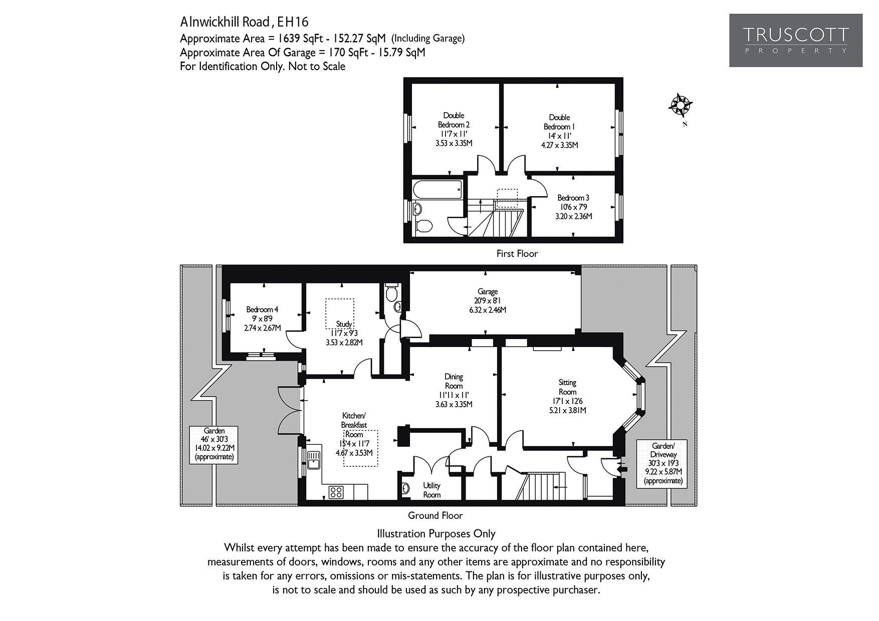 47, Alnwickhill Road, EDINBURGH floorplan