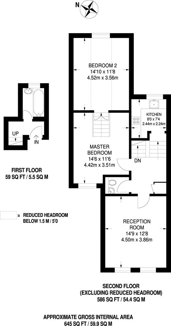 9C, Staverton Road, London floorplan