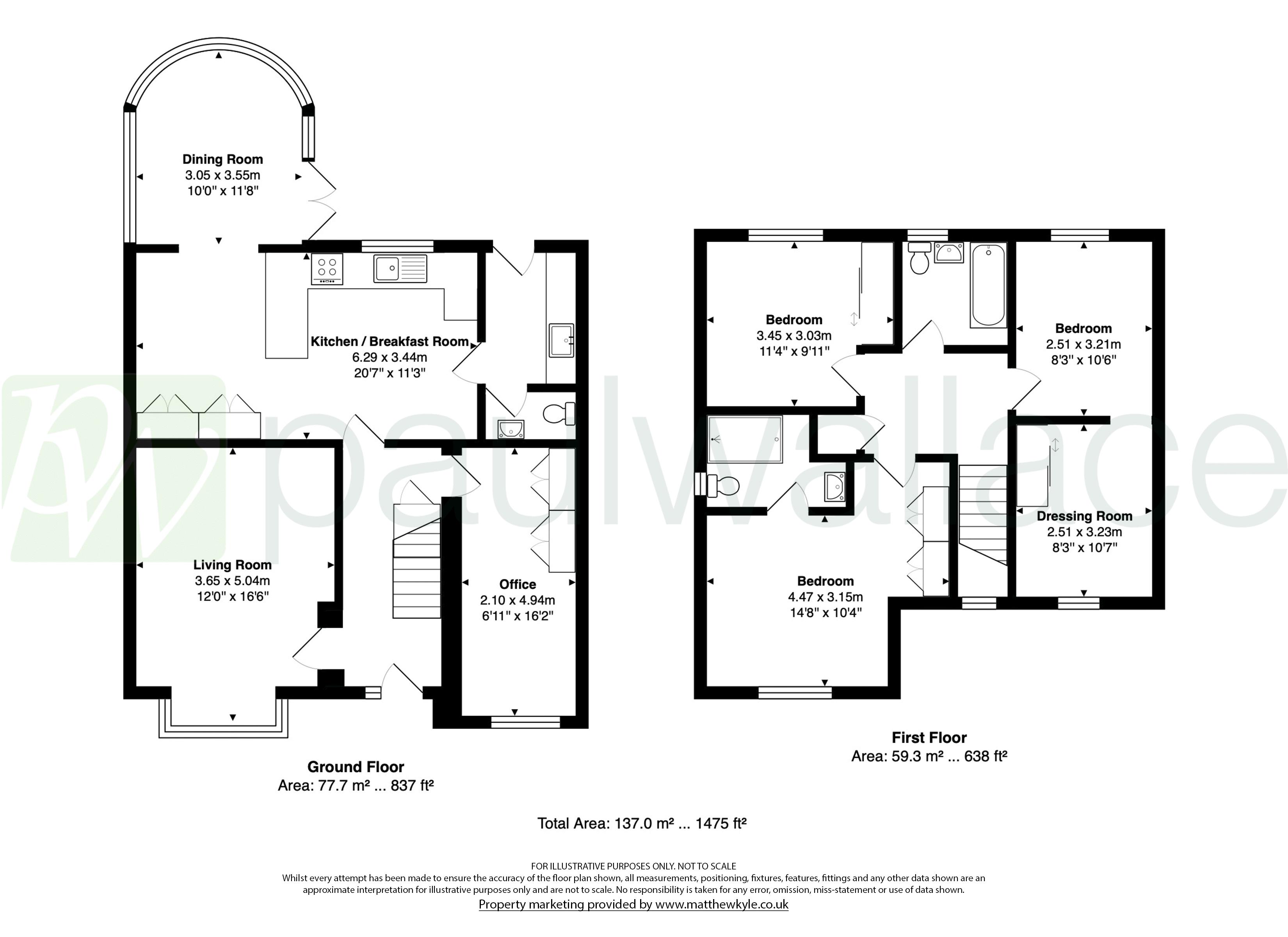 67, Pulham Avenue, Broxbourne floorplan