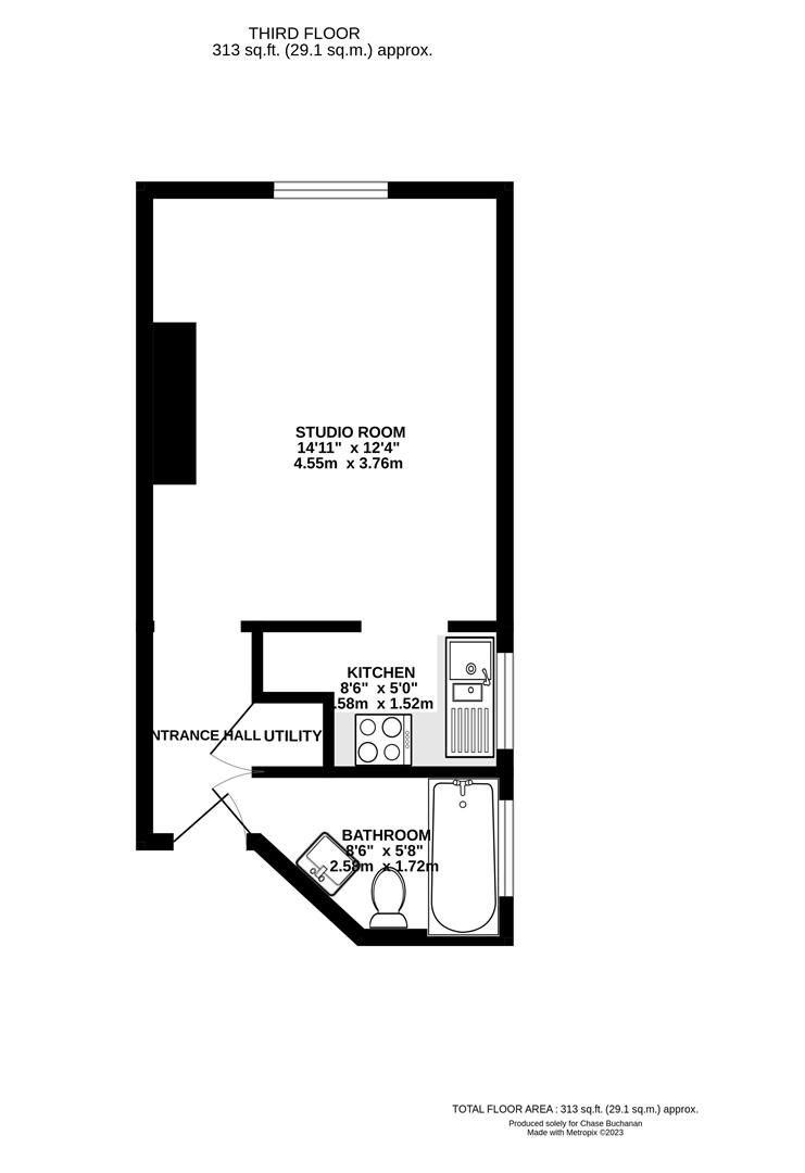 Flat D, 151,, St. Margarets Road, St Margarets Village floorplan