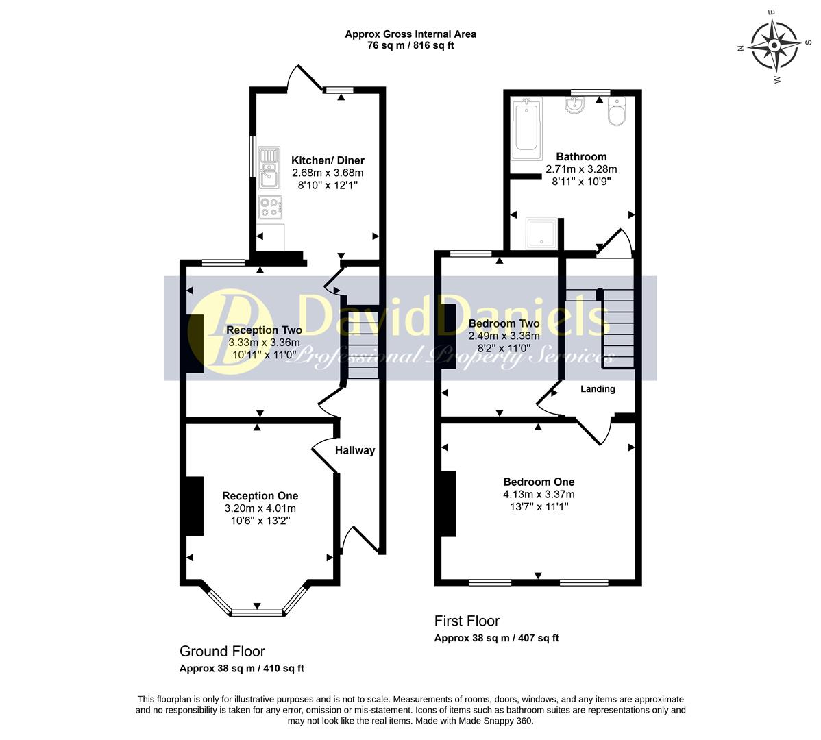 121, Meath Road, London floorplan