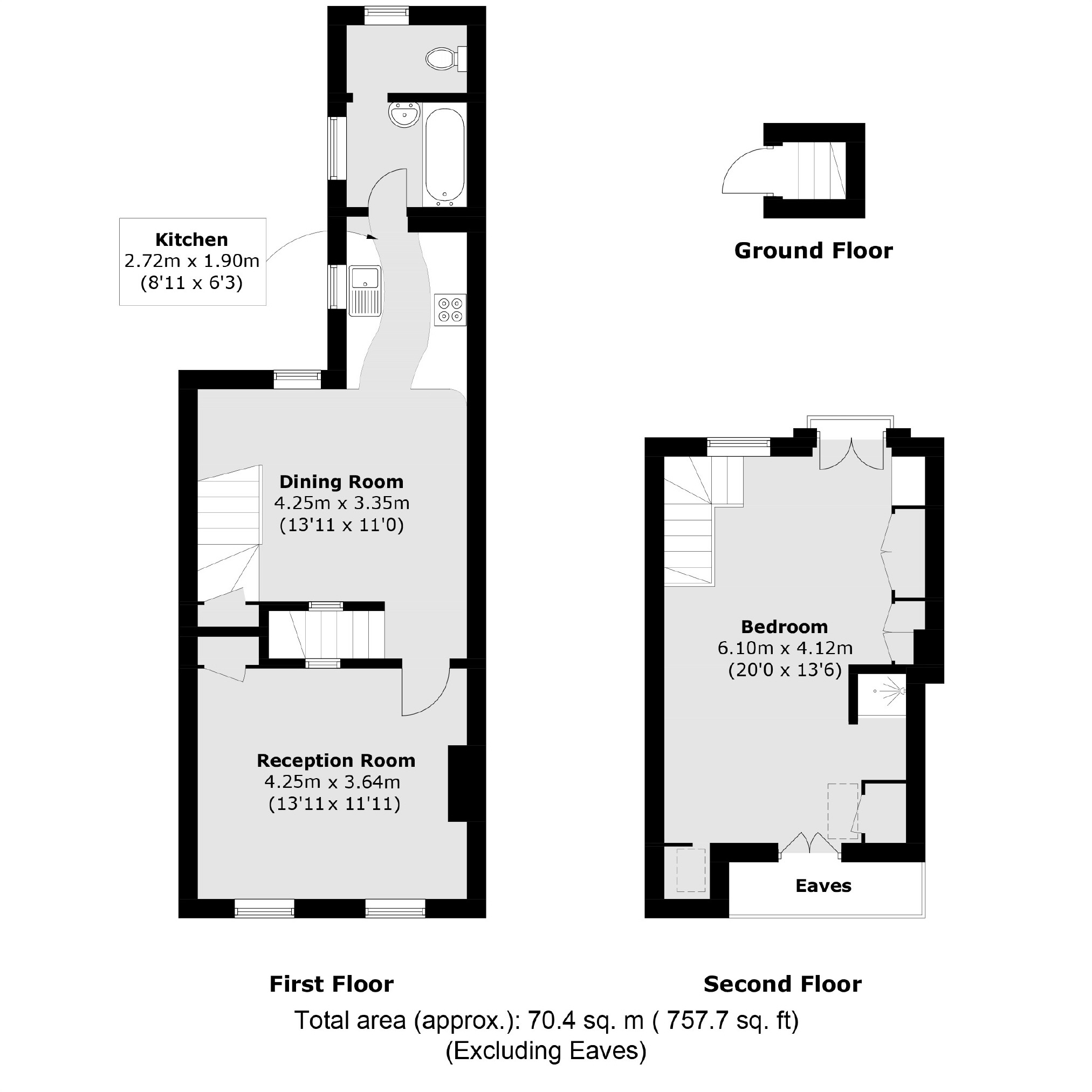 43, Montgomery Road, London floorplan