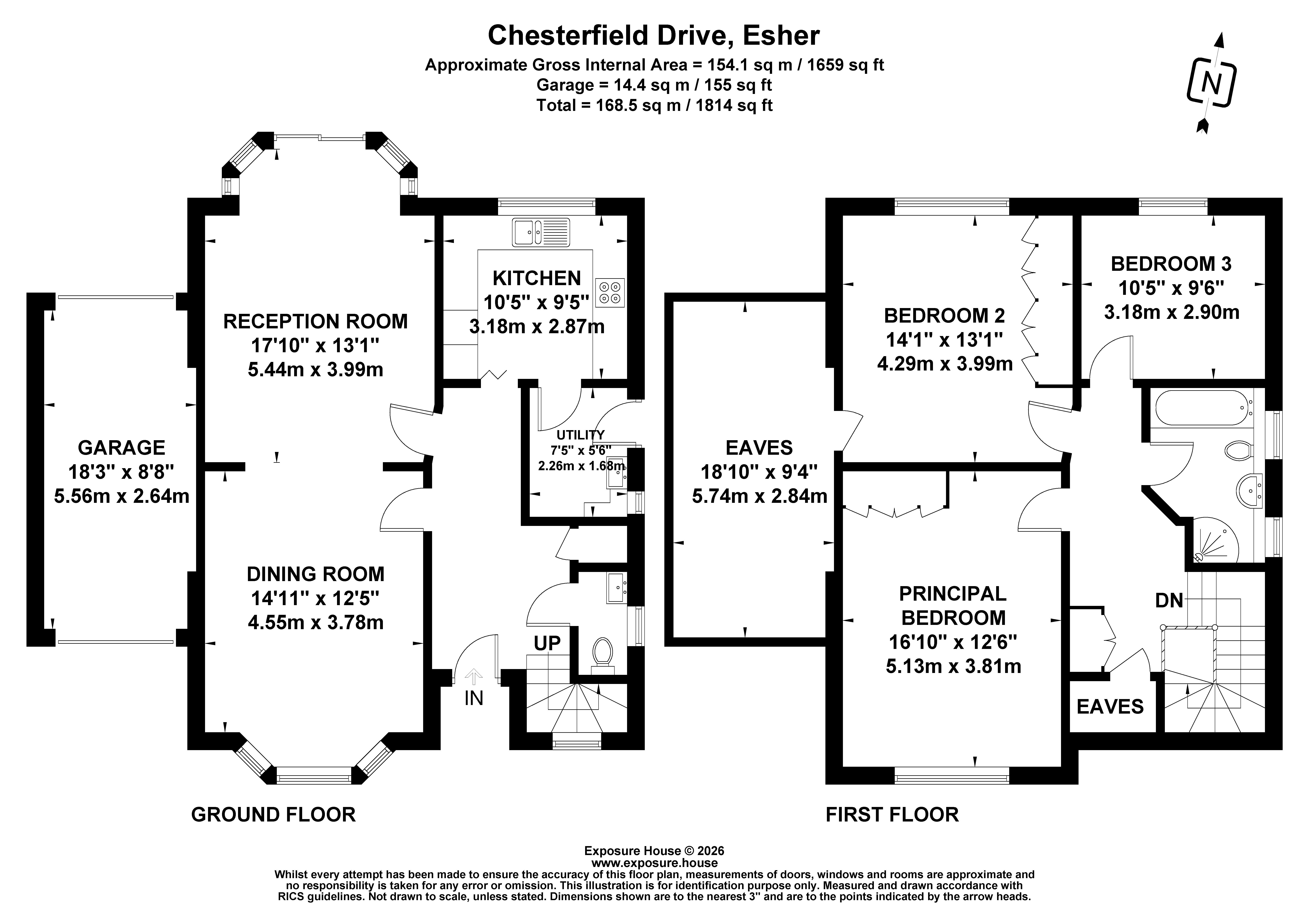 7, Chesterfield Drive, Surrey floorplan
