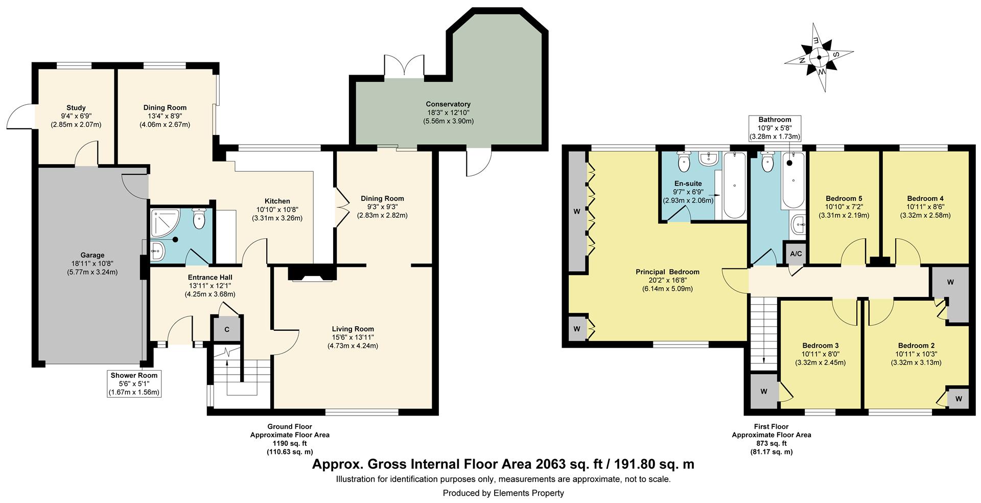 5, Birch Crescent, Aylesford floorplan