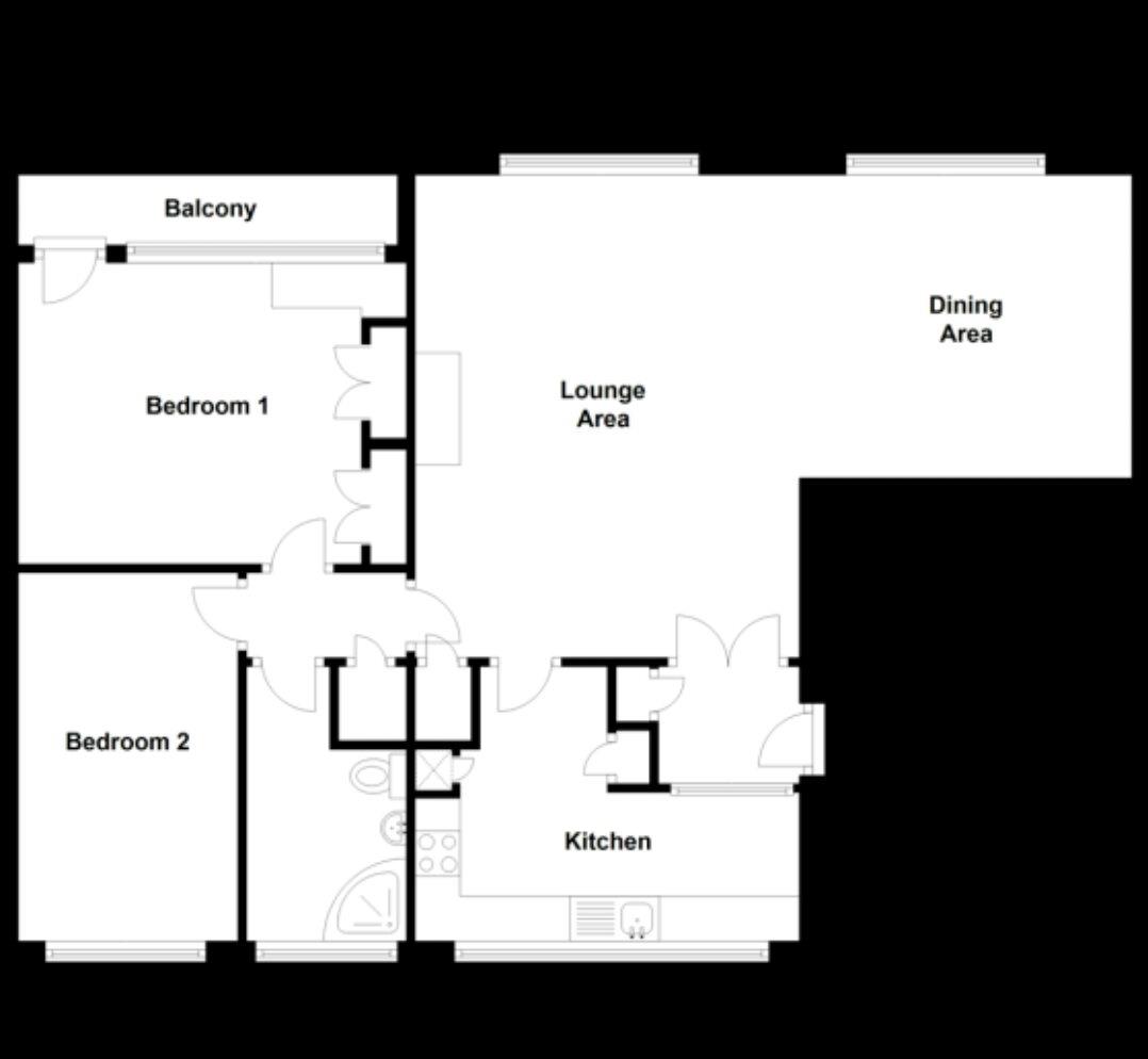 2 Bedrooms Flat to rent in St. Winifreds Close, Chigwell IG7