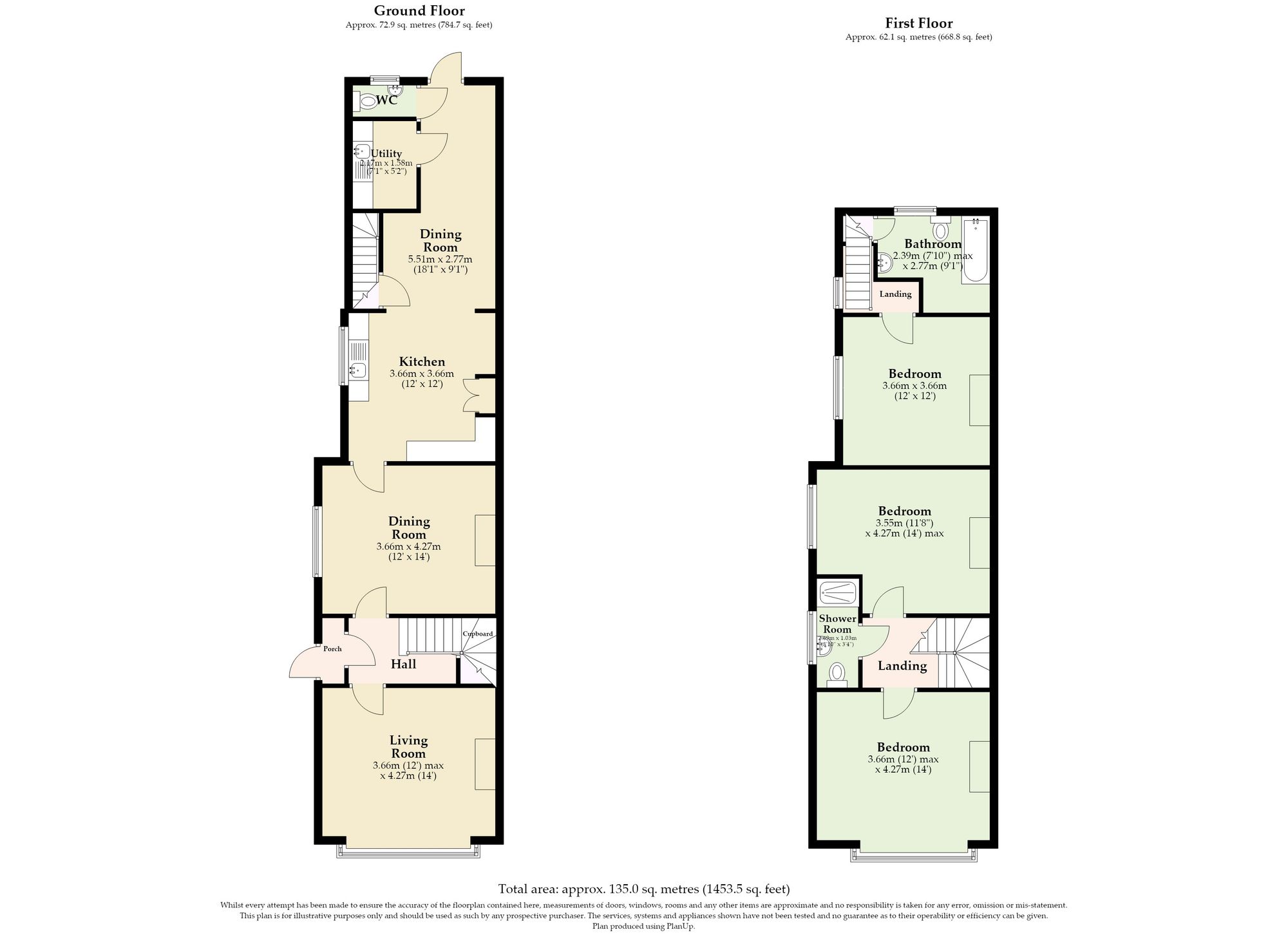 21 Beccles Road, Lowestoft floorplan